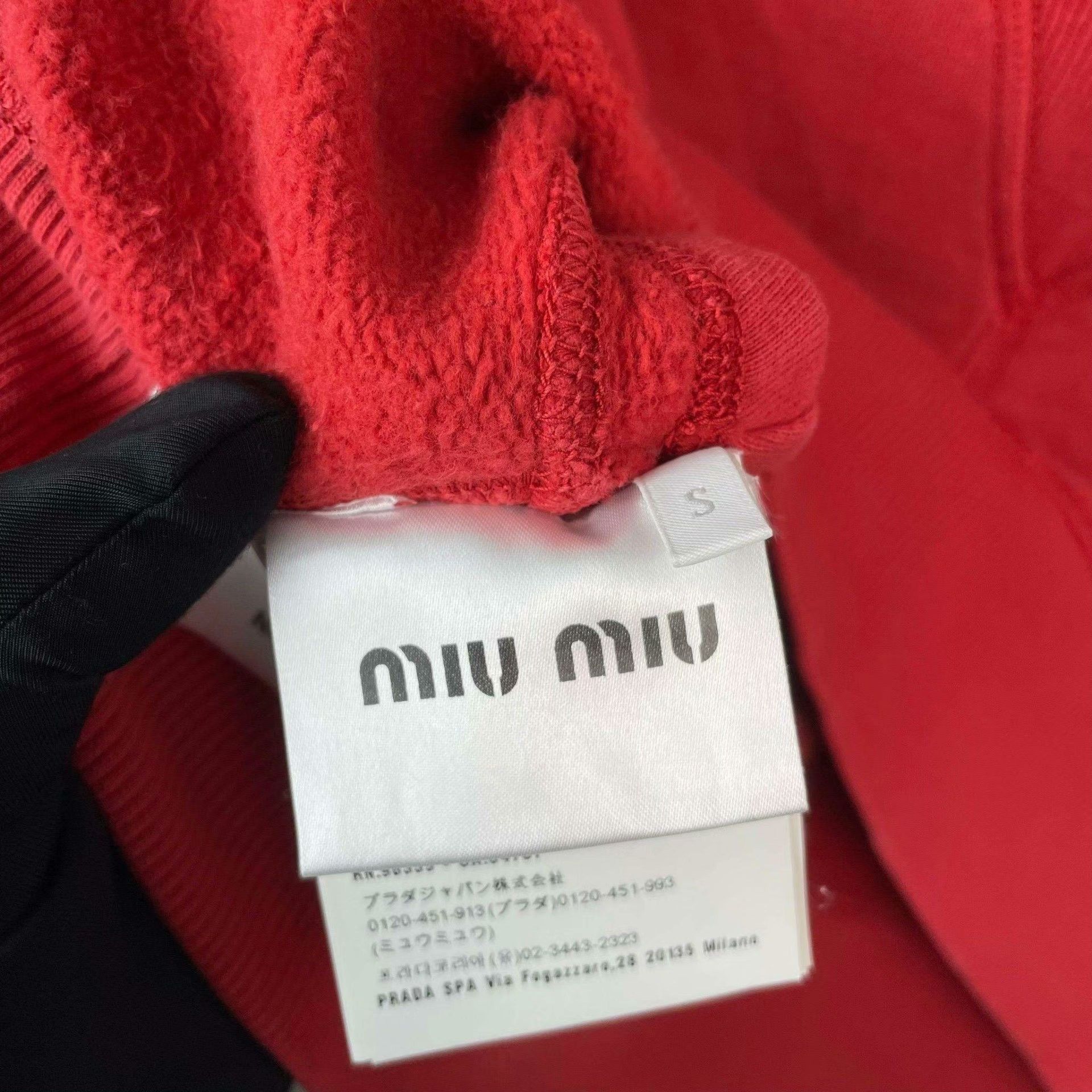 Miu Miu Miu Miu High-Waist Red T-Shirt S Women Size S / US 4 / IT 40 - 6 Thumbnail
