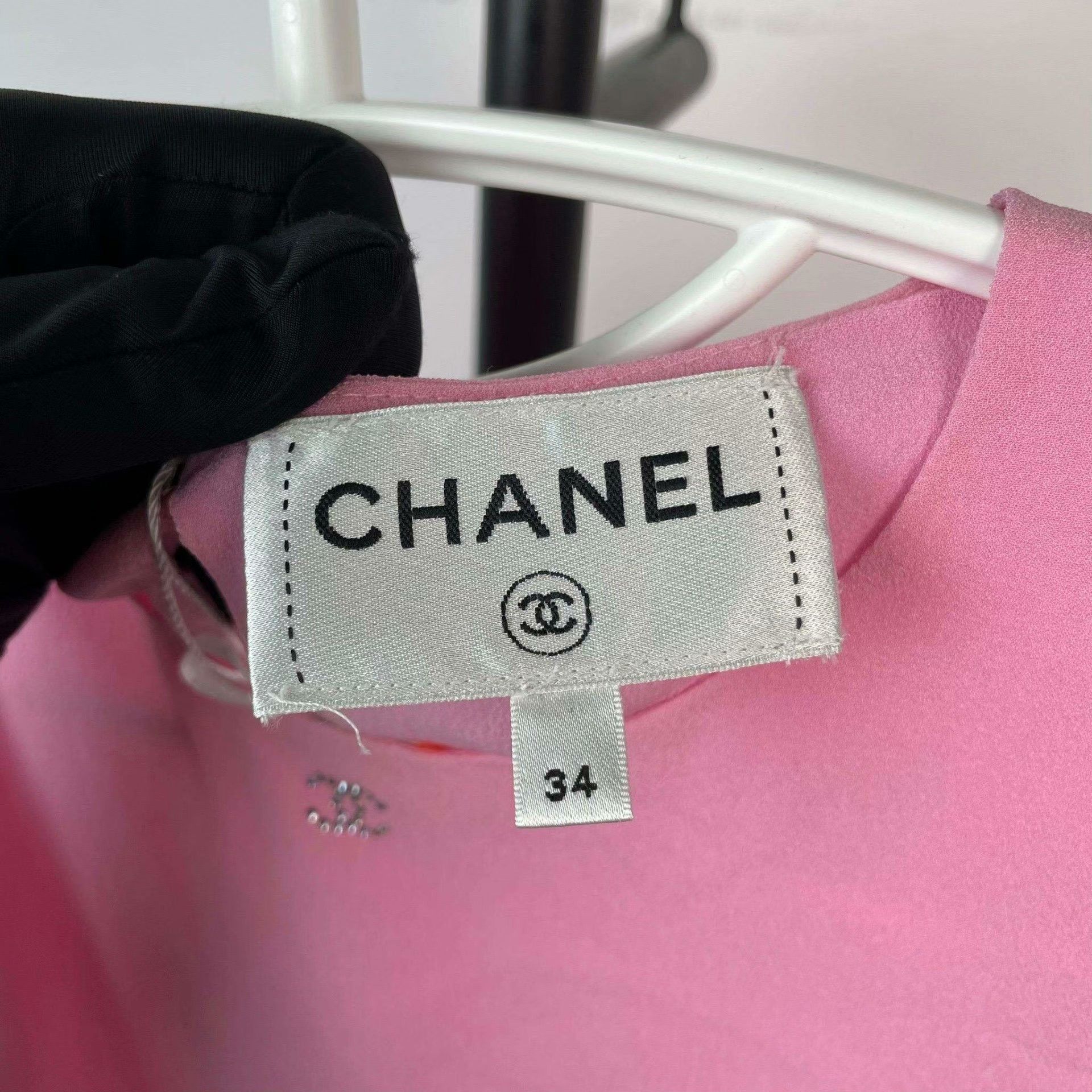 Chanel Chanel Silk Pink Dress 34 Women Size XS / US 0-2 / IT 36-38 - 4 Thumbnail