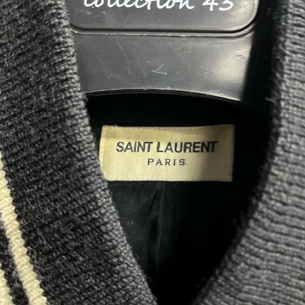 Saint Laurent Paris Saint Laurent Paris Casual Striped Black T-Shirt 50 Women Size XL / US 12-14 / IT 48-50 - 3 Thumbnail