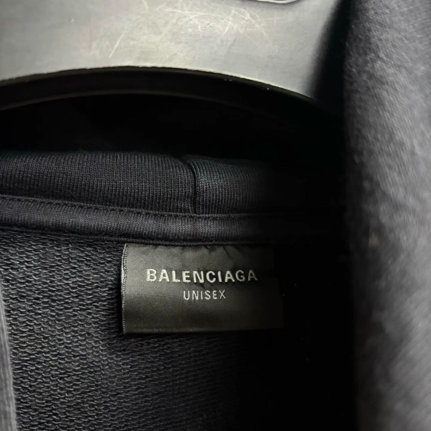 Balenciaga Balenciaga Printed Graphic Black Hoodie 4 Men Size US XS / EU 42 / 0 - 2 Thumbnail