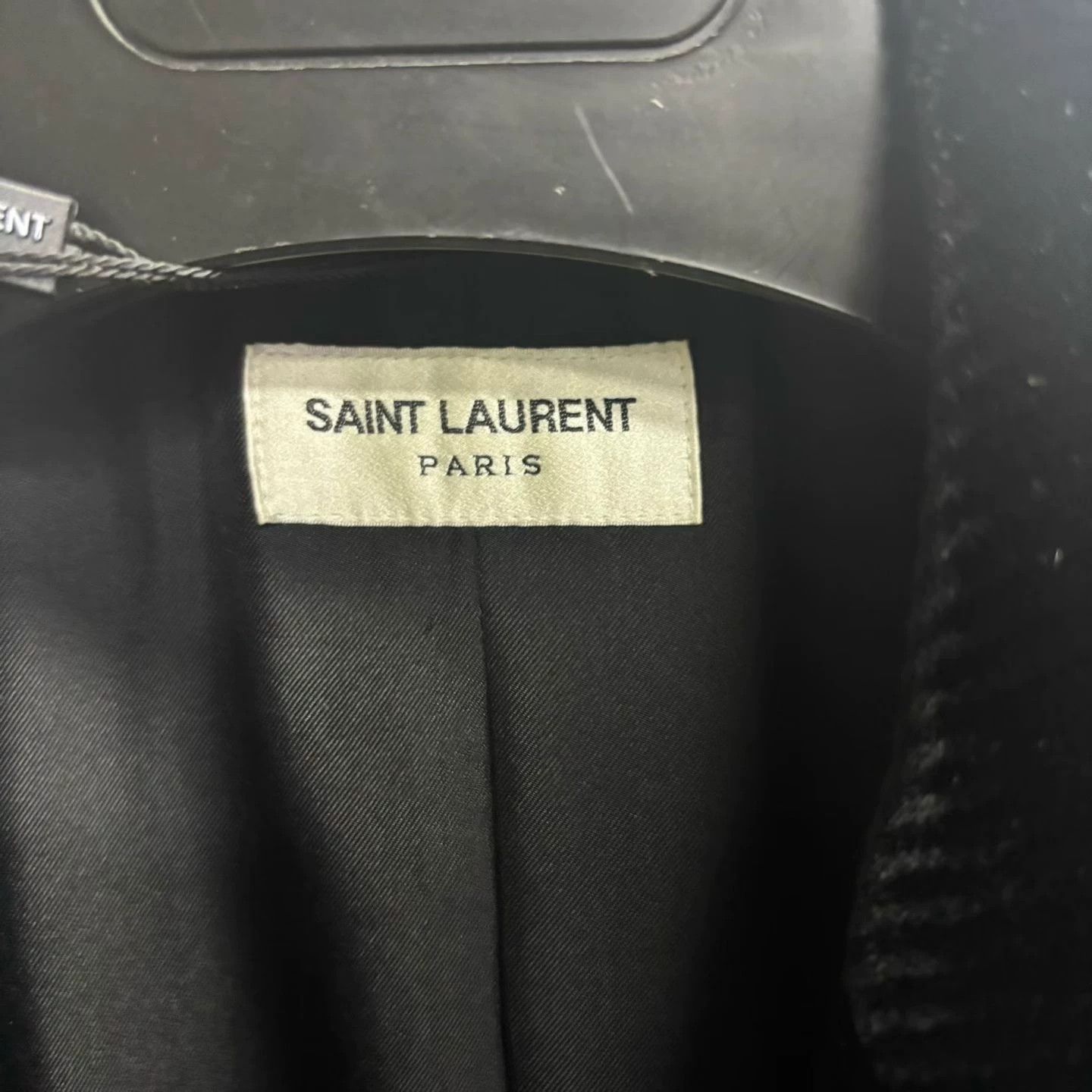 Saint Laurent Paris Saint Laurent Paris Formal Black T-Shirt 48 Women Size XL / US 12-14 / IT 48-50 - 2 Thumbnail