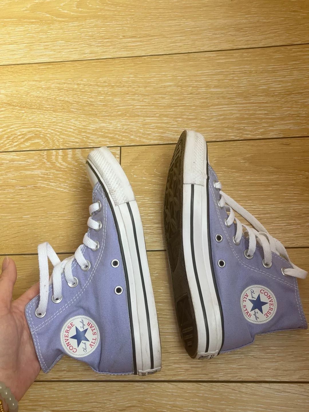 Converse Converse Purple Designer Casual Size US 5 / EU 37 - 3 Thumbnail