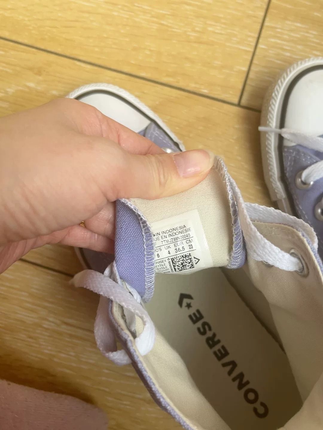 Converse Converse Purple Designer Casual Size US 5 / EU 37 - 9 Thumbnail