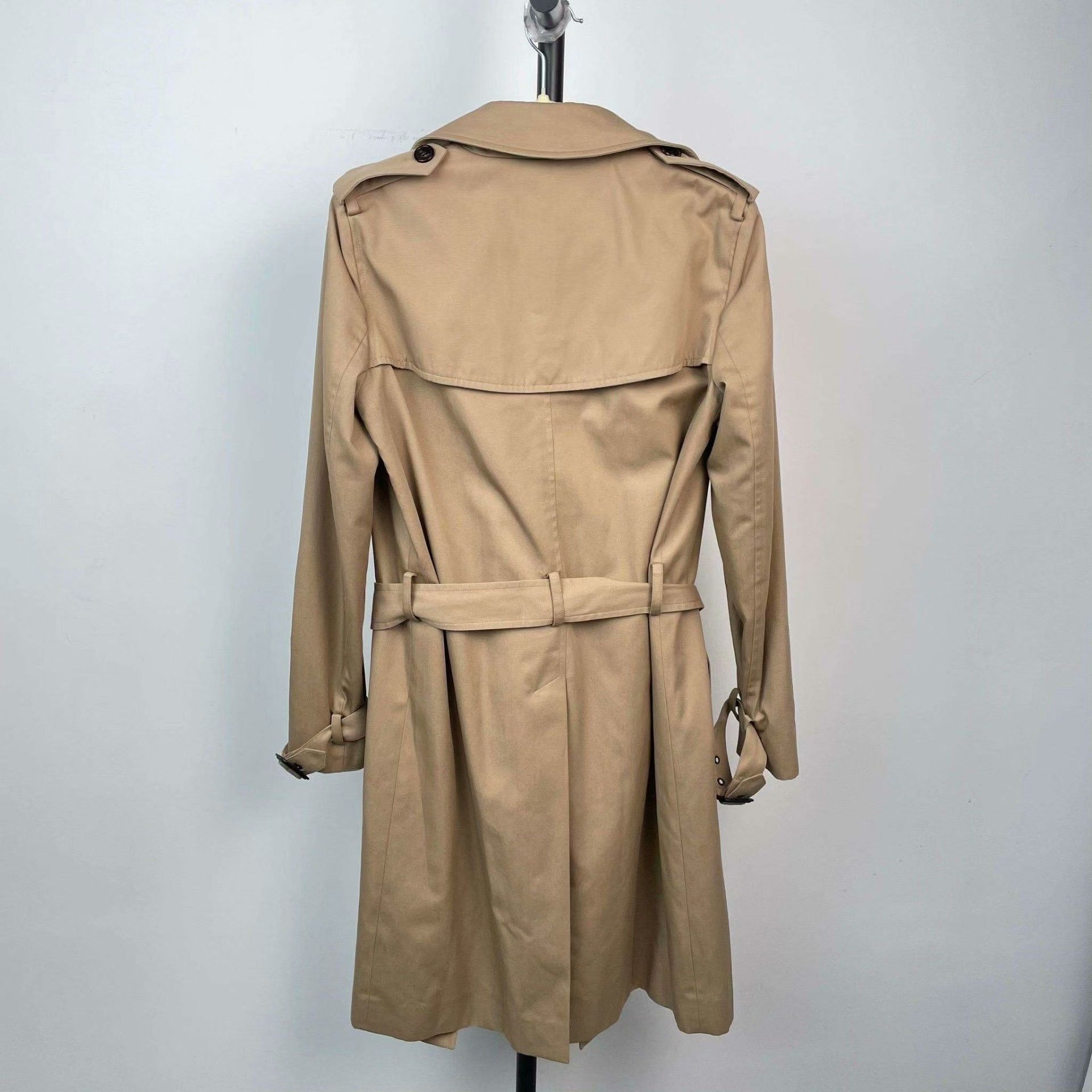 Saint Laurent Paris Saint Laurent Paris Beige Coat S Women Size S / US 4 / IT 40 - 2 Thumbnail