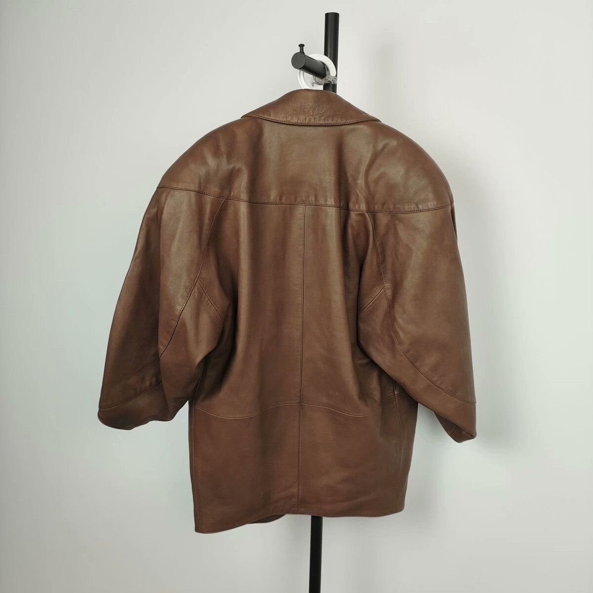 Saint Laurent Paris Saint Laurent Paris Leather Brown Leather Jacket 38 Women Size S / US 4 / IT 40 - 2 Thumbnail