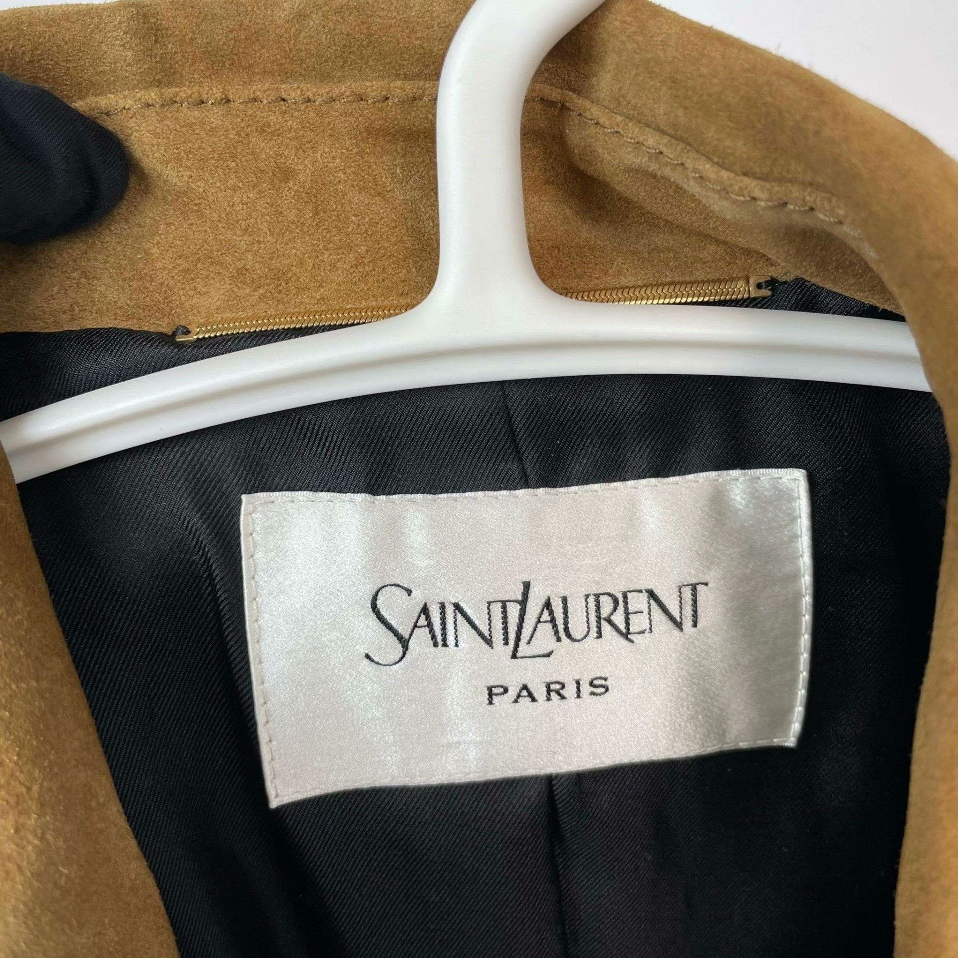 Saint Laurent Paris Saint Laurent Paris Brown Light Jacket 36 Men Size US S / EU 44-46 / 1 - 4 Thumbnail