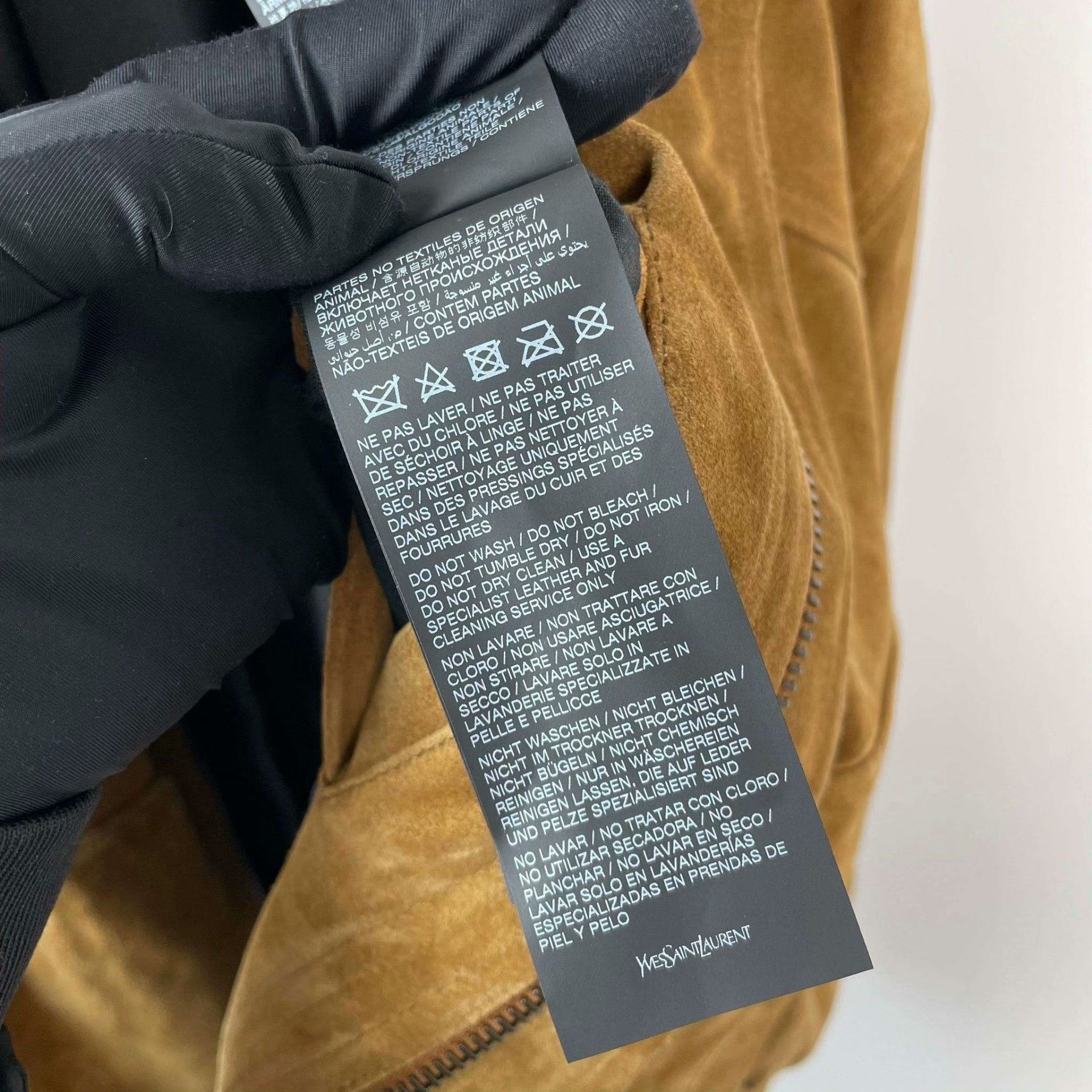 Saint Laurent Paris Saint Laurent Paris Brown Light Jacket 36 Men Size US S / EU 44-46 / 1 - 7 Thumbnail