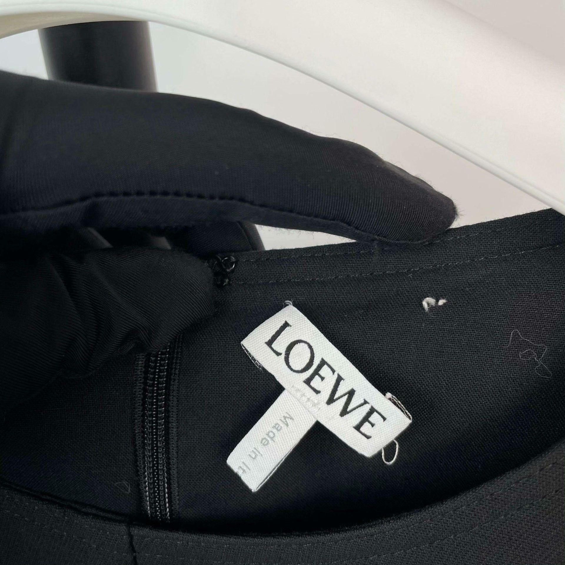 Loewe Loewe Black Dress 40 Women Size M / US 6-8 / IT 42-44 - 3 Thumbnail