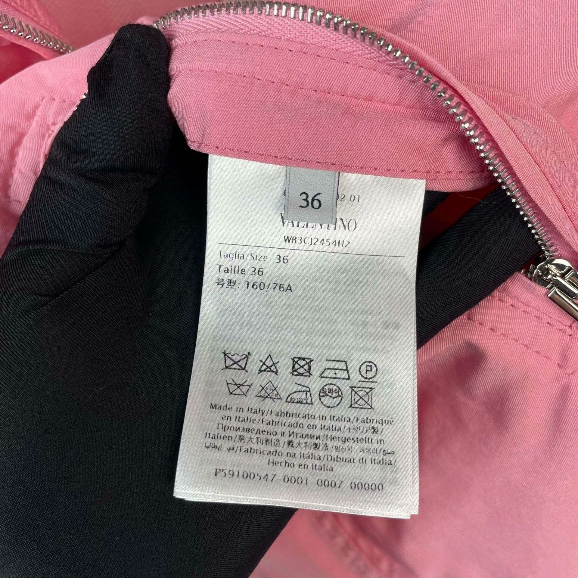 Valentino Valentino Cotton Pink Jacket 36 Women Size S / US 4 / IT 40 - 4 Thumbnail