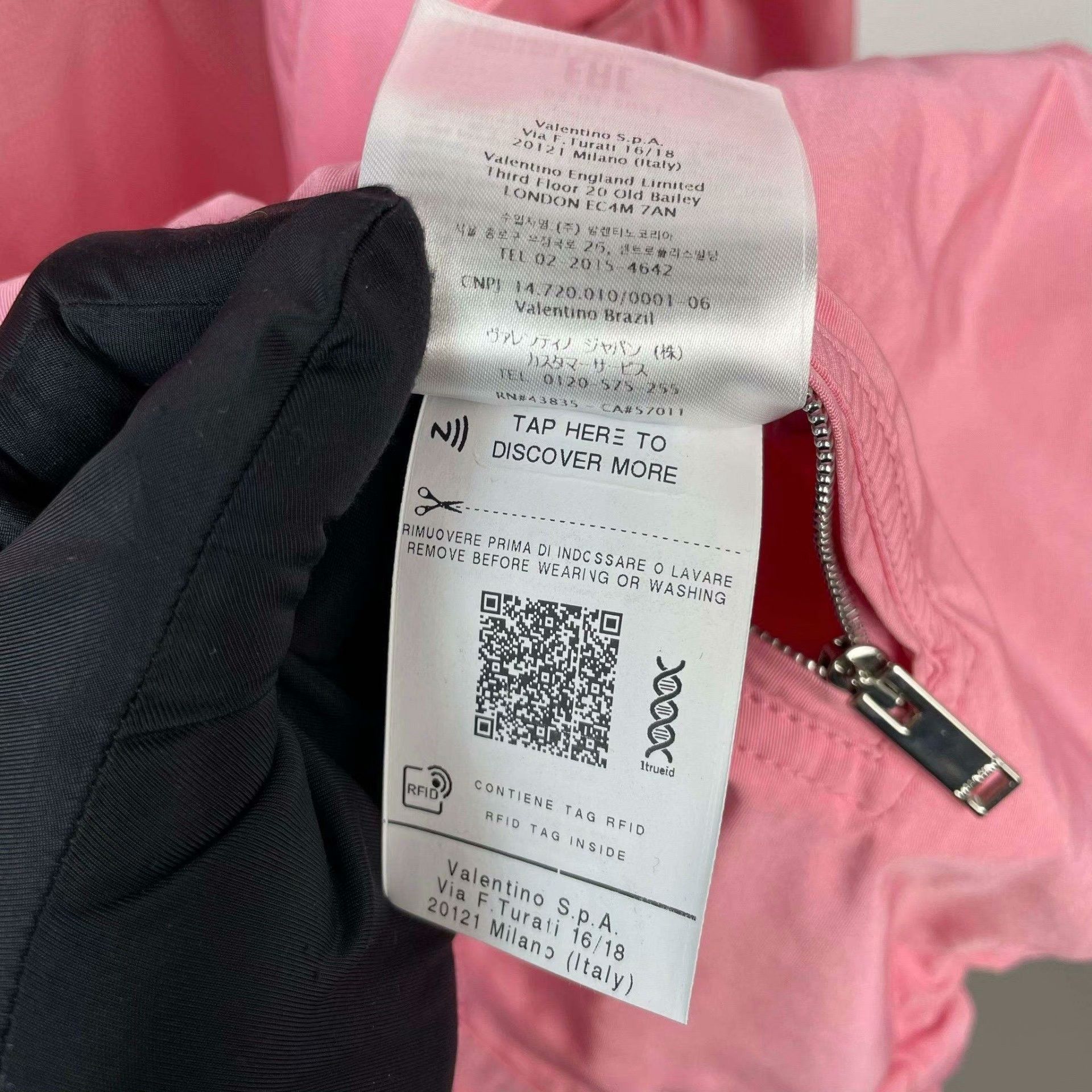 Valentino Valentino Cotton Pink Jacket 36 Women Size S / US 4 / IT 40 - 9 Thumbnail
