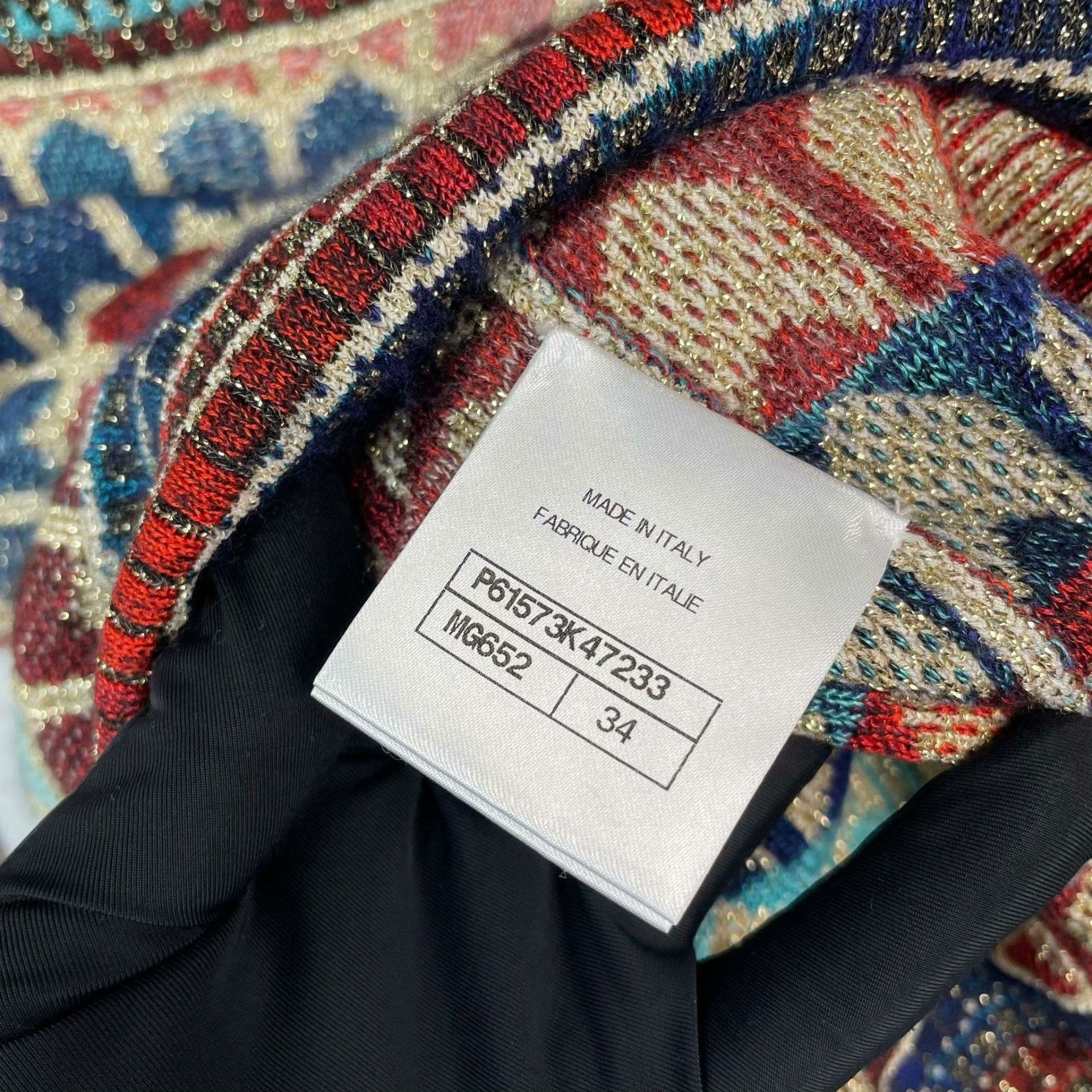 Chanel Chanel Knit Multi Sweater 34 Women Size XS / US 0-2 / IT 36-38 - 4 Thumbnail