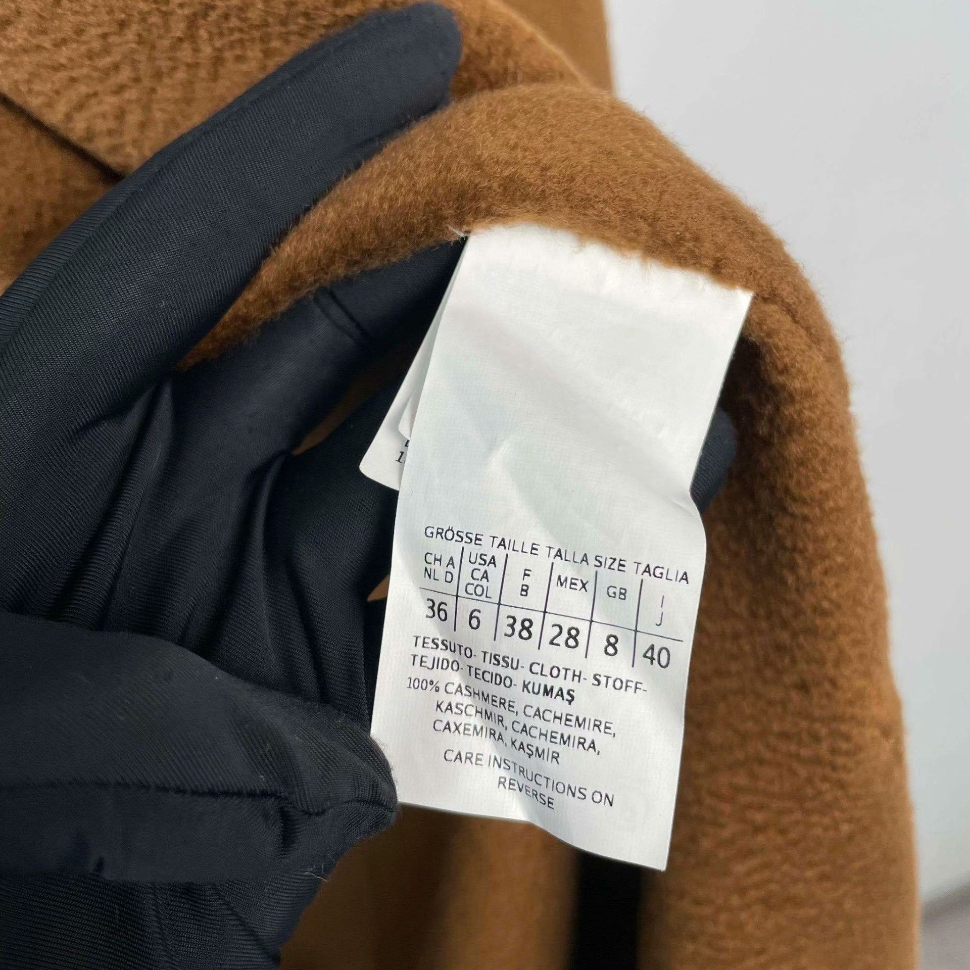 Max Mara Max Mara Brown Coat L Women Size L / US 10 / IT 46 - 7 Thumbnail