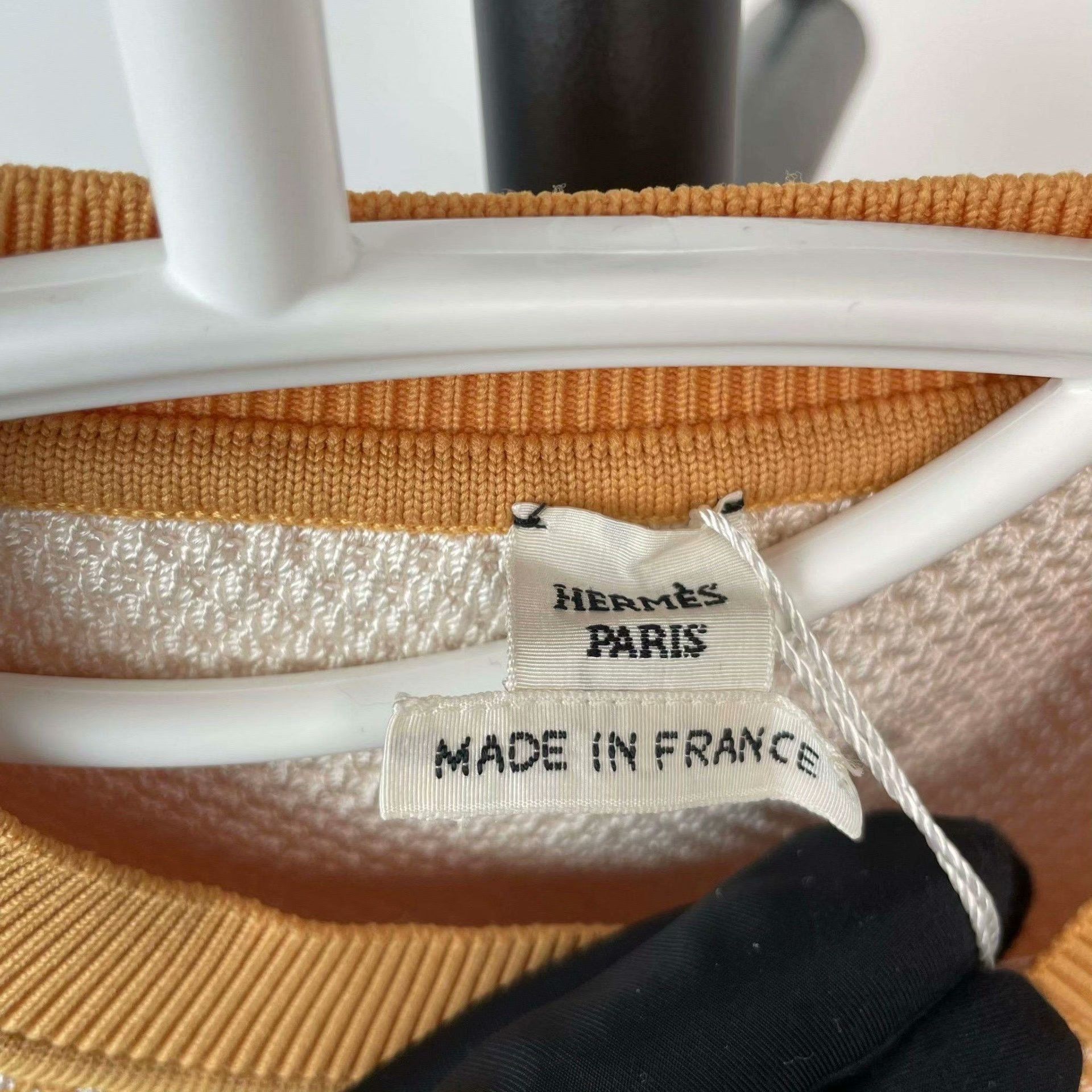 Hermes Hermes Knit Yellow Hoodie 36 Men Size US S / EU 44-46 / 1 - 5 Thumbnail