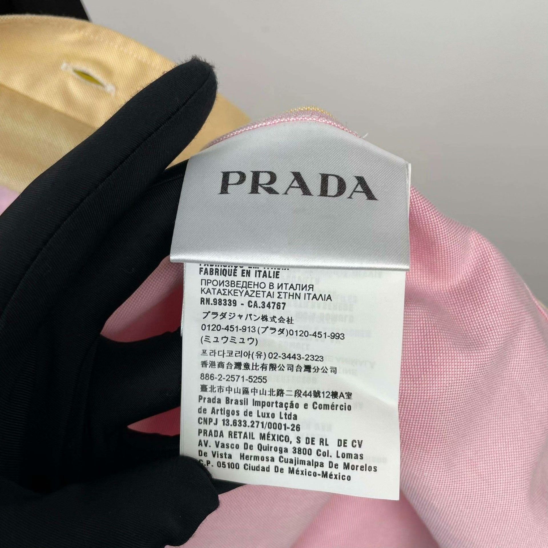 Prada Prada Long Multi Shirt M Men Size US M / EU 48-50 / 2 - 3 Thumbnail