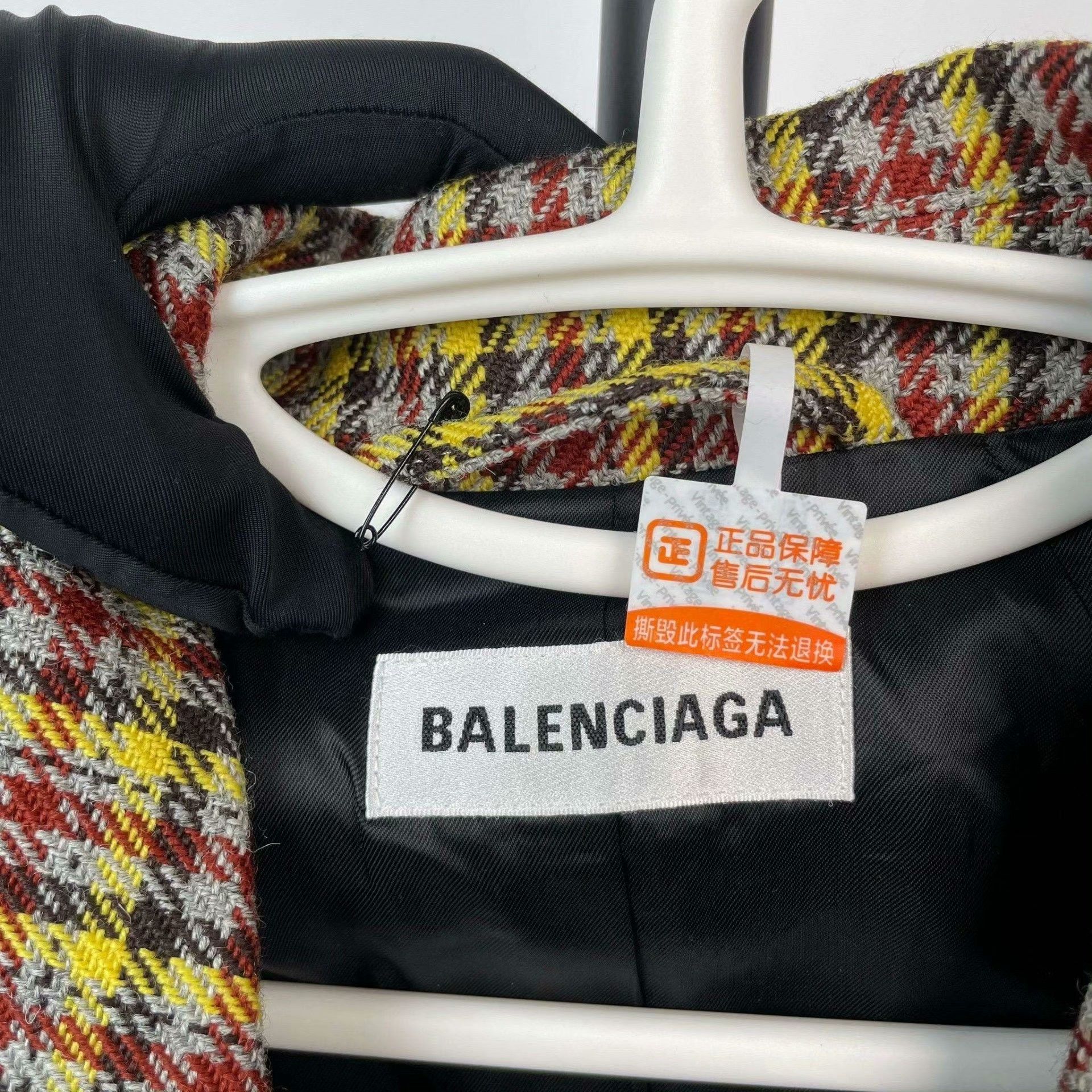Balenciaga Balenciaga Wool Gray Coat L Women Size L / US 10 / IT 46 - 3 Thumbnail