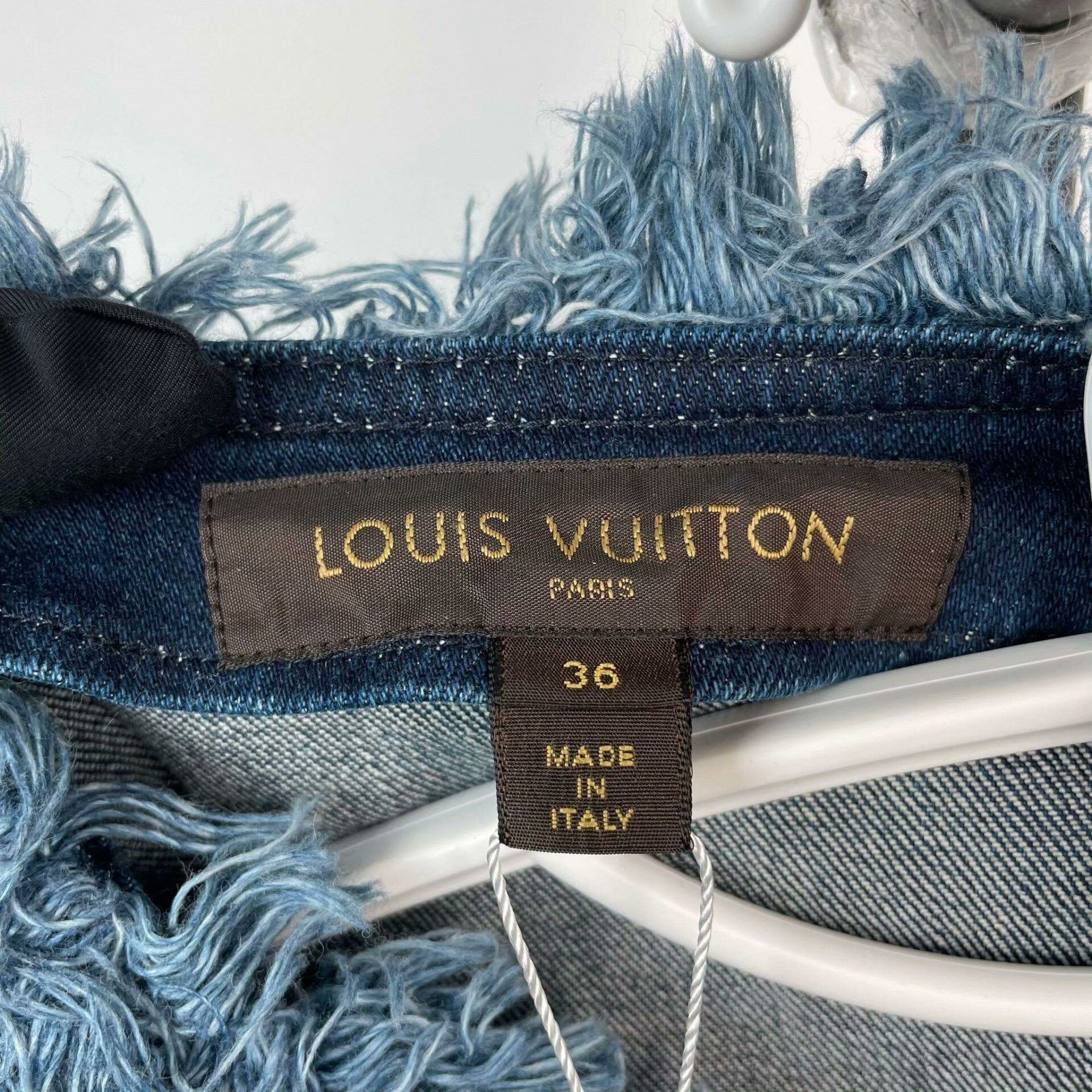 Louis Vuitton Louis Vuitton Denim Blue Jacket 36 Women Size S / US 4 / IT 40 - 3 Thumbnail