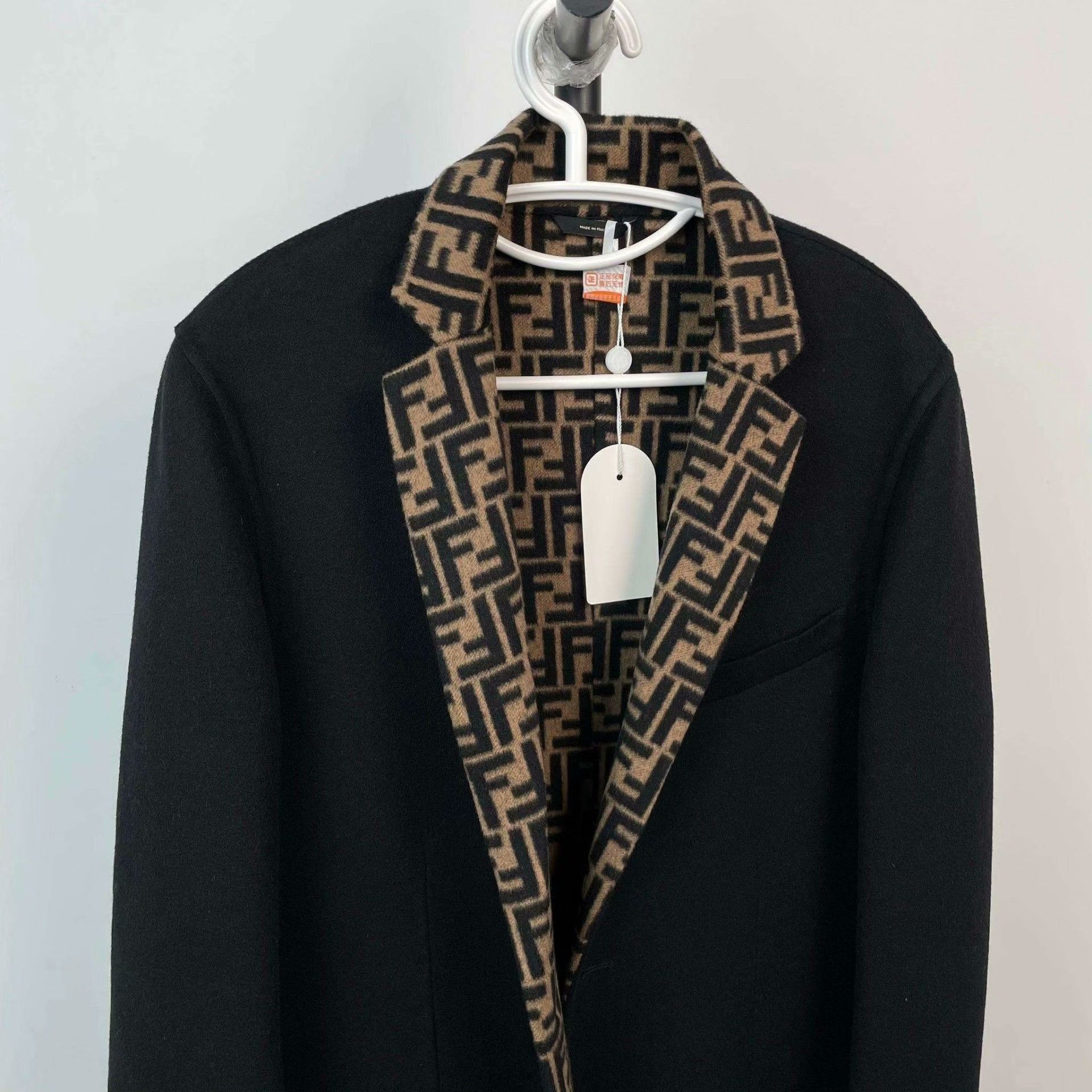 Fendi Fendi Black Heavy Coat 50 Men Size US XL / EU 56 / 4 - 3 Thumbnail