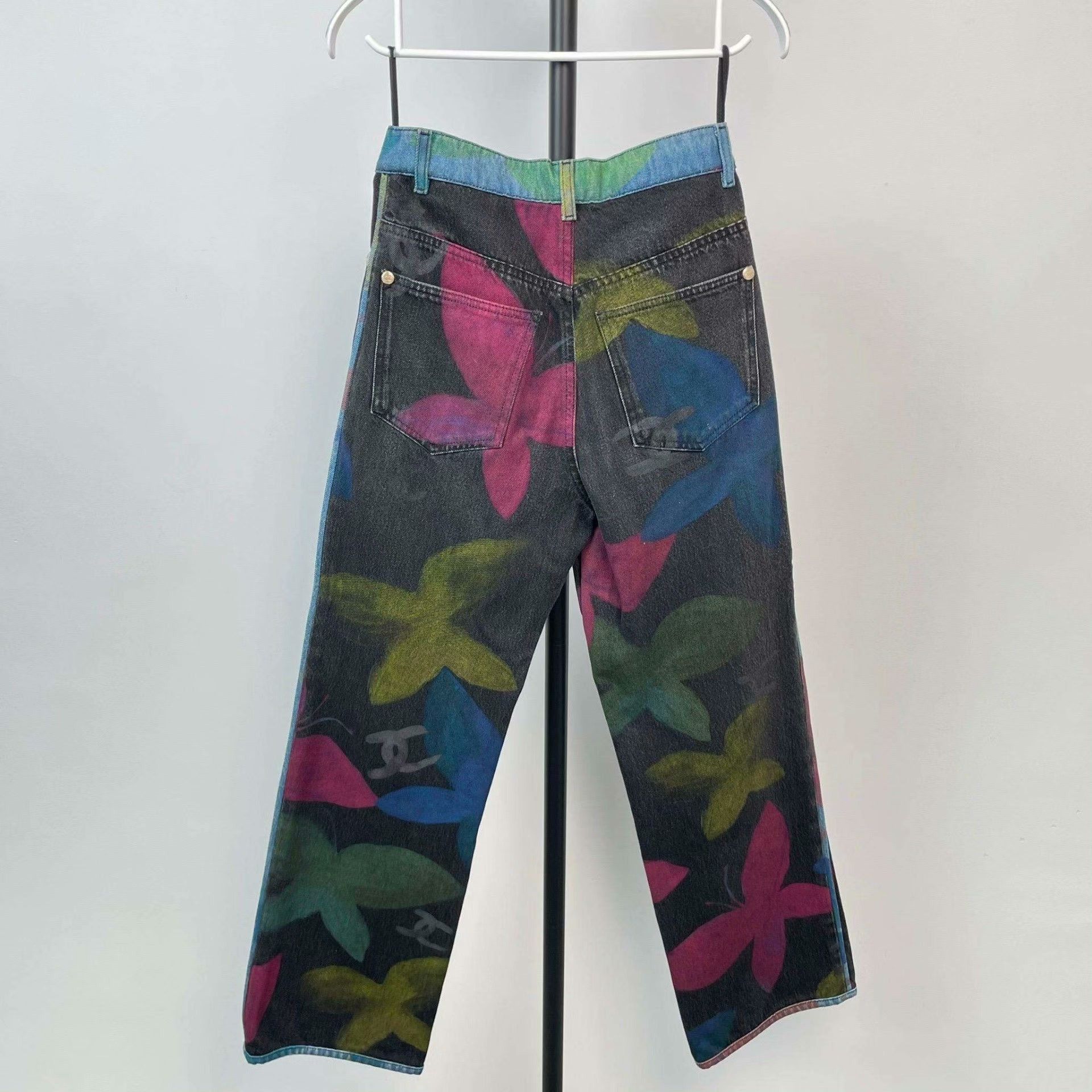 Chanel Chanel Denim Multi Pants 34 Women Size 34" / US 12 / IT 48 - 2 Thumbnail