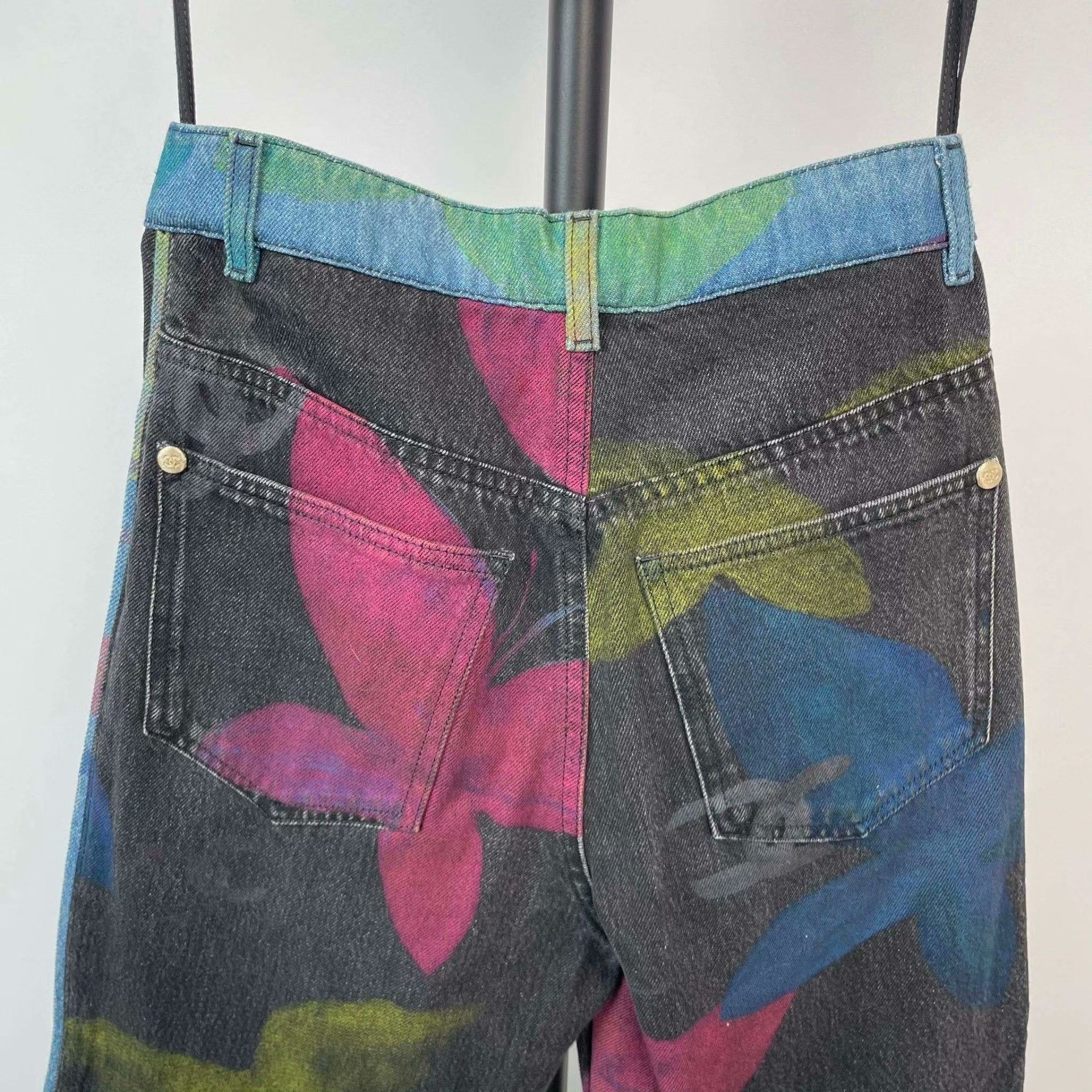 Chanel Chanel Denim Multi Pants 34 Women Size 34" / US 12 / IT 48 - 9 Thumbnail