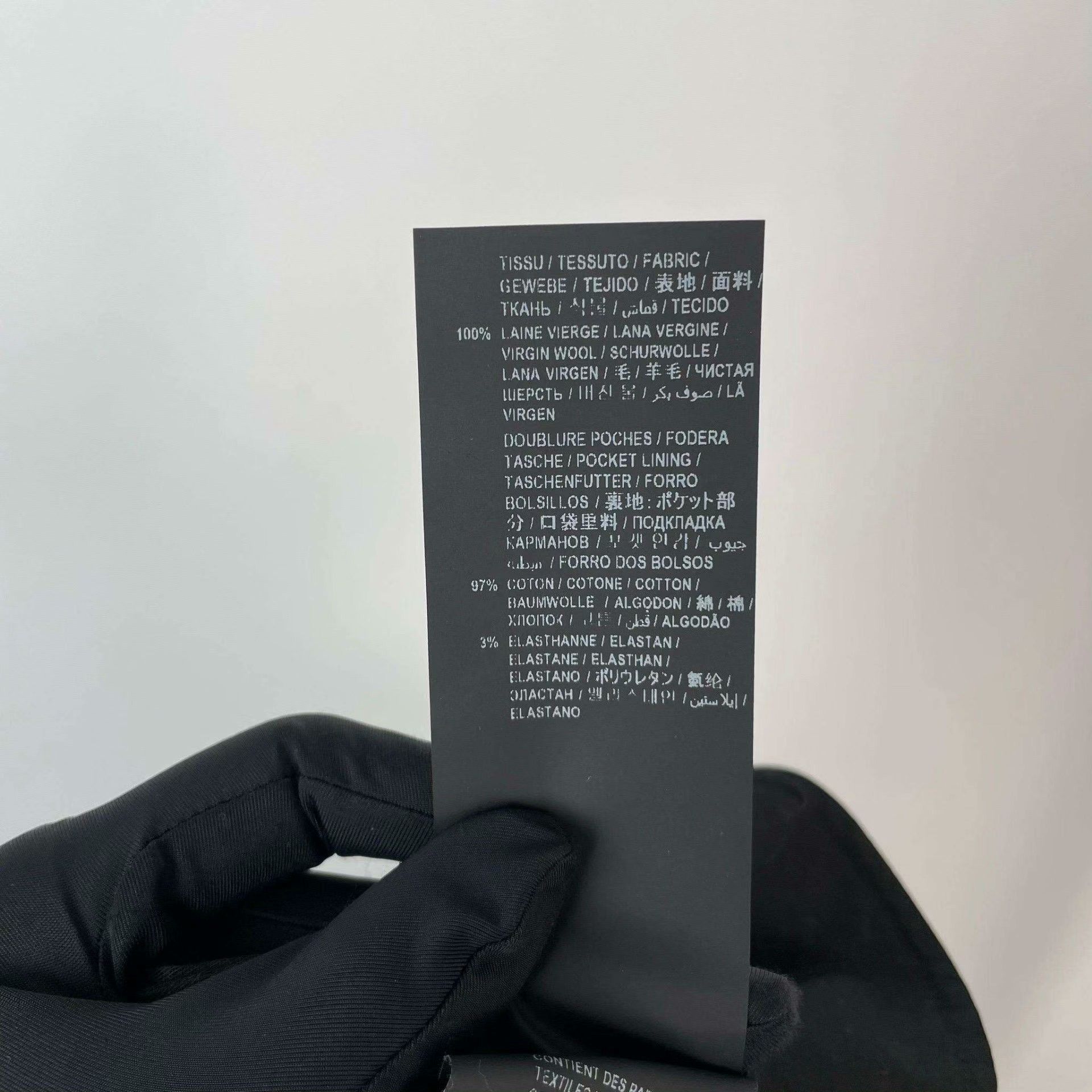 Saint Laurent Paris Saint Laurent Paris Black Item M Men Size 40R - 4 Thumbnail