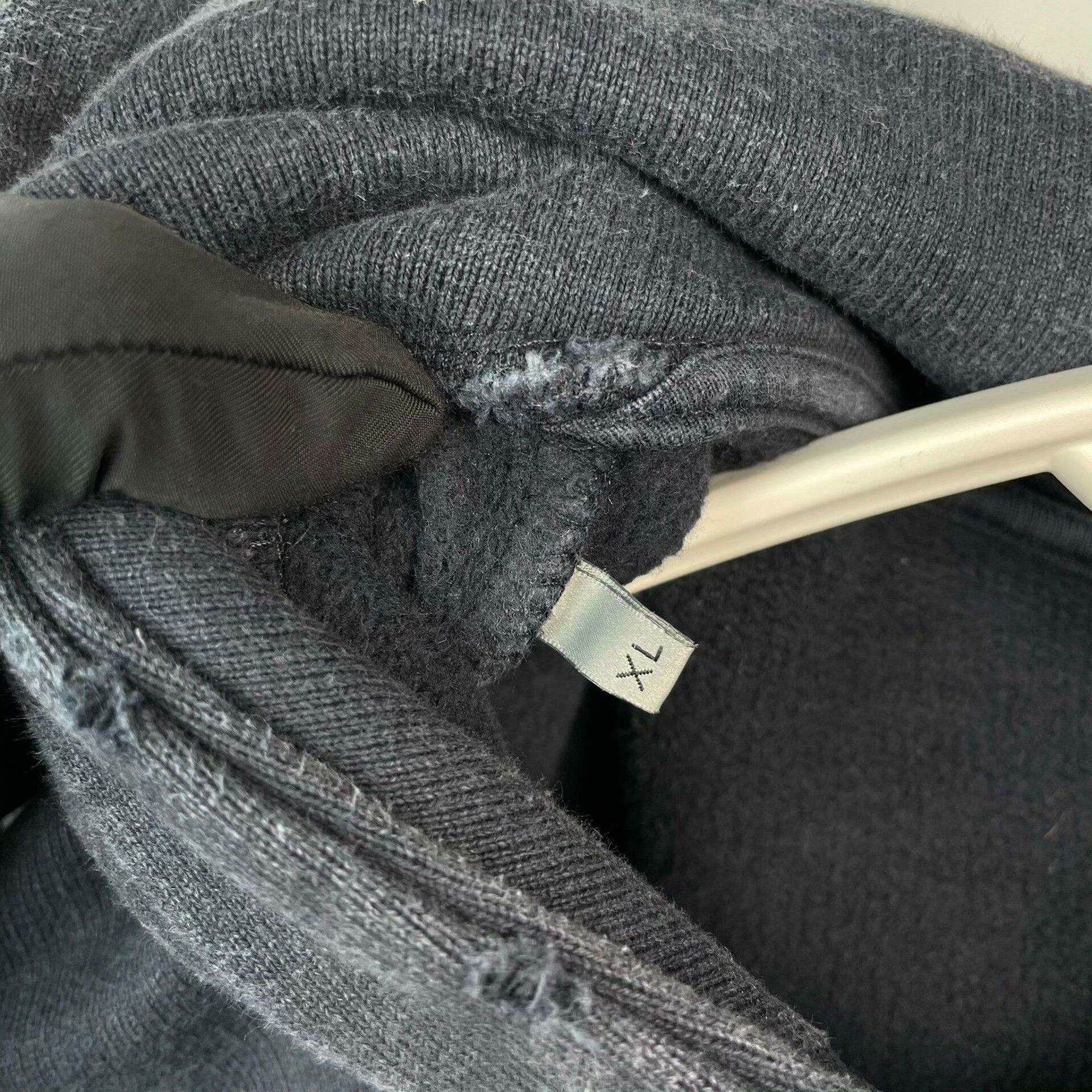 Dior Dior Black Hoodie XL Men Size US XL / EU 56 / 4 - 5 Thumbnail