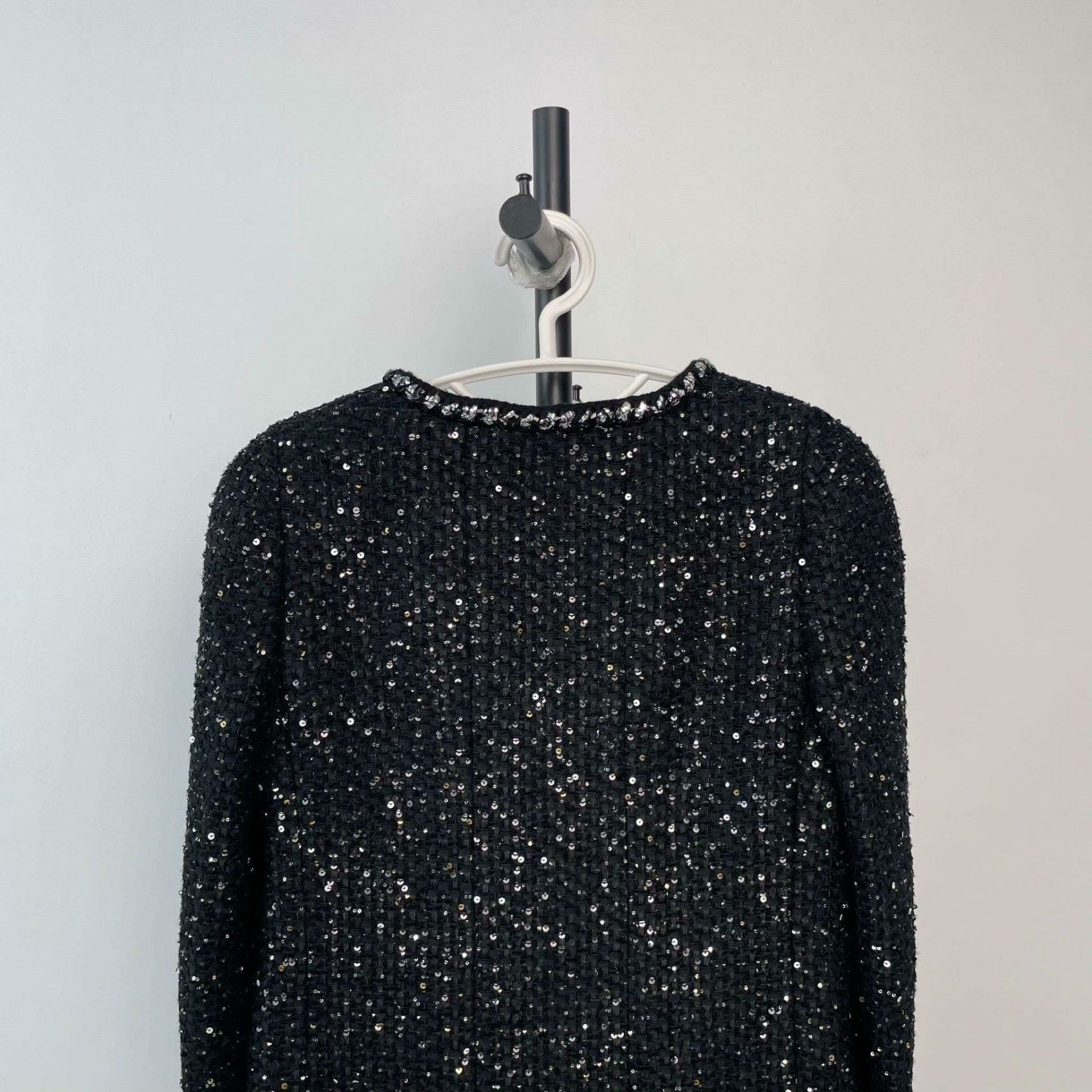 Chanel Chanel Black Light Jacket 36 Men Size US S / EU 44-46 / 1 - 7 Thumbnail