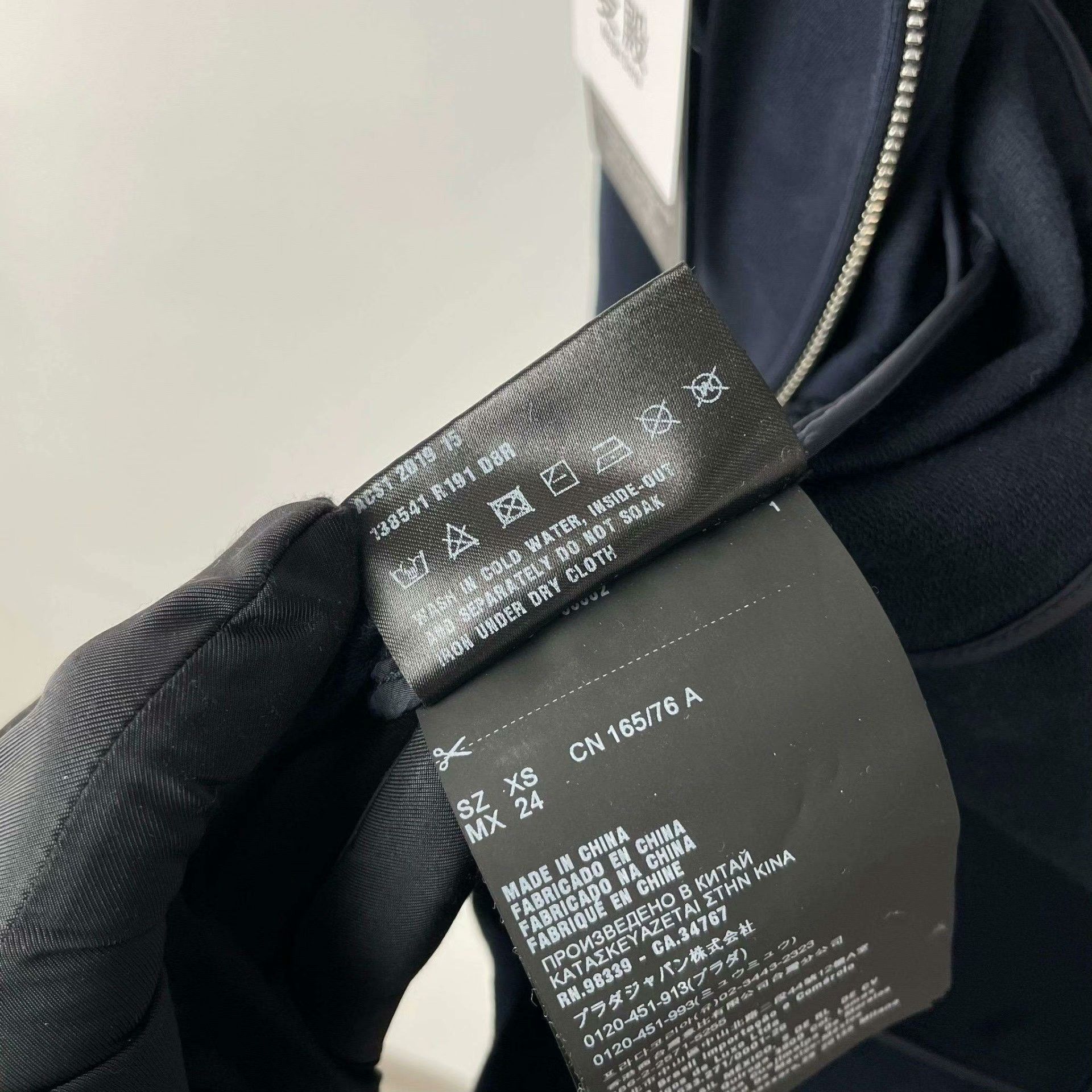 Prada Prada Blue Hoodie XS Women Size XS / US 0-2 / IT 36-38 - 5 Thumbnail