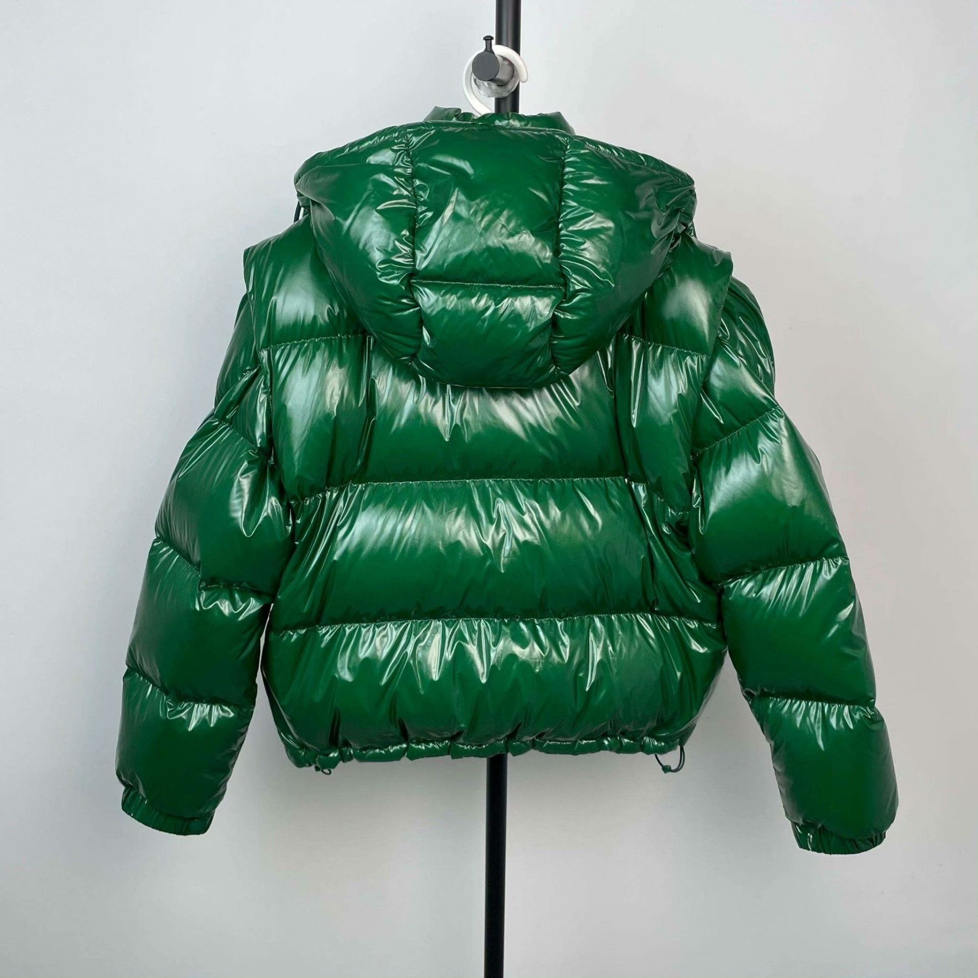 Moncler Moncler Down Green Down Jacket M Women Size M / US 6-8 / IT 42-44 - 2 Thumbnail