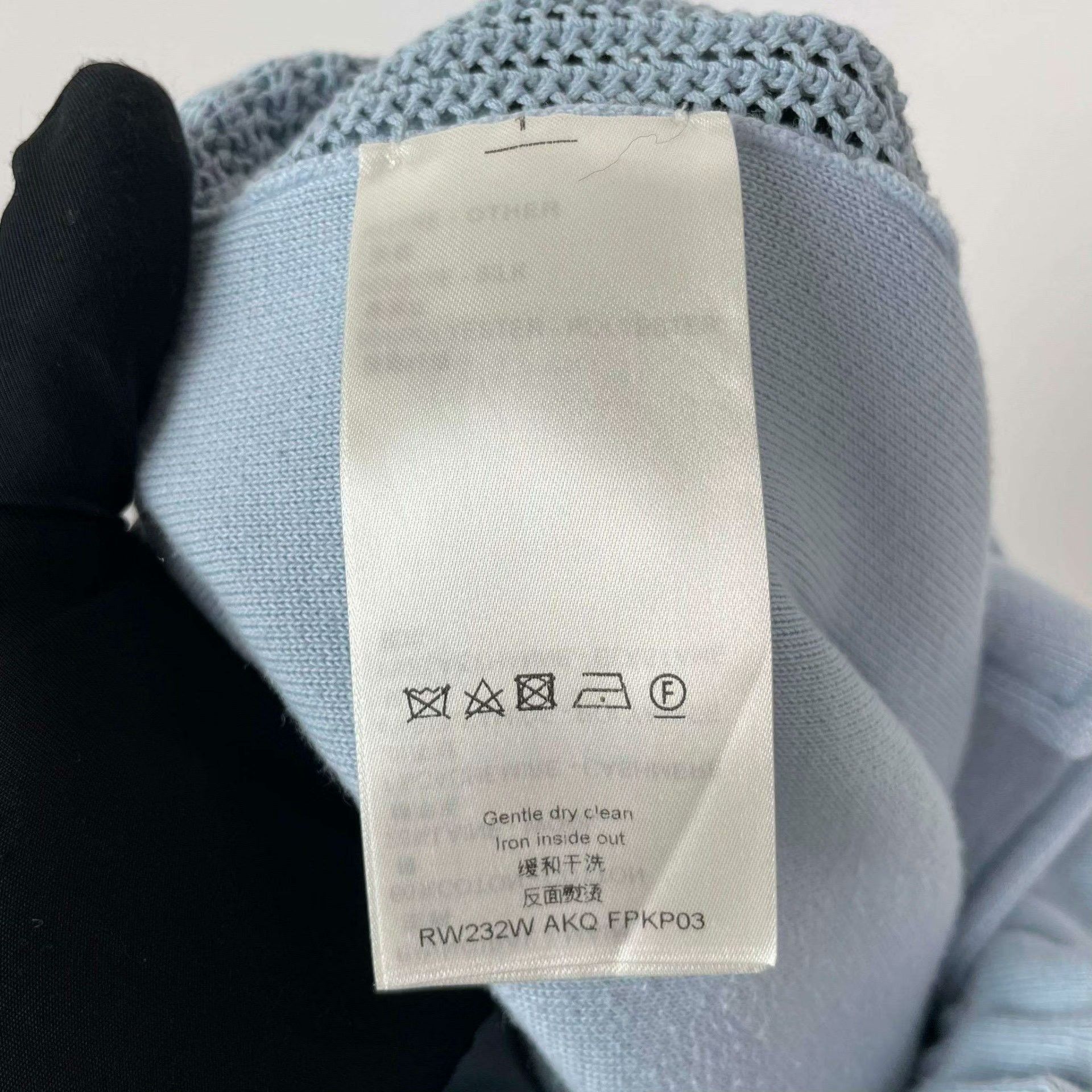 Louis Vuitton Louis Vuitton Wool Blue Pants XS Women Size 24" / US 00 / IT 34 - 4 Thumbnail
