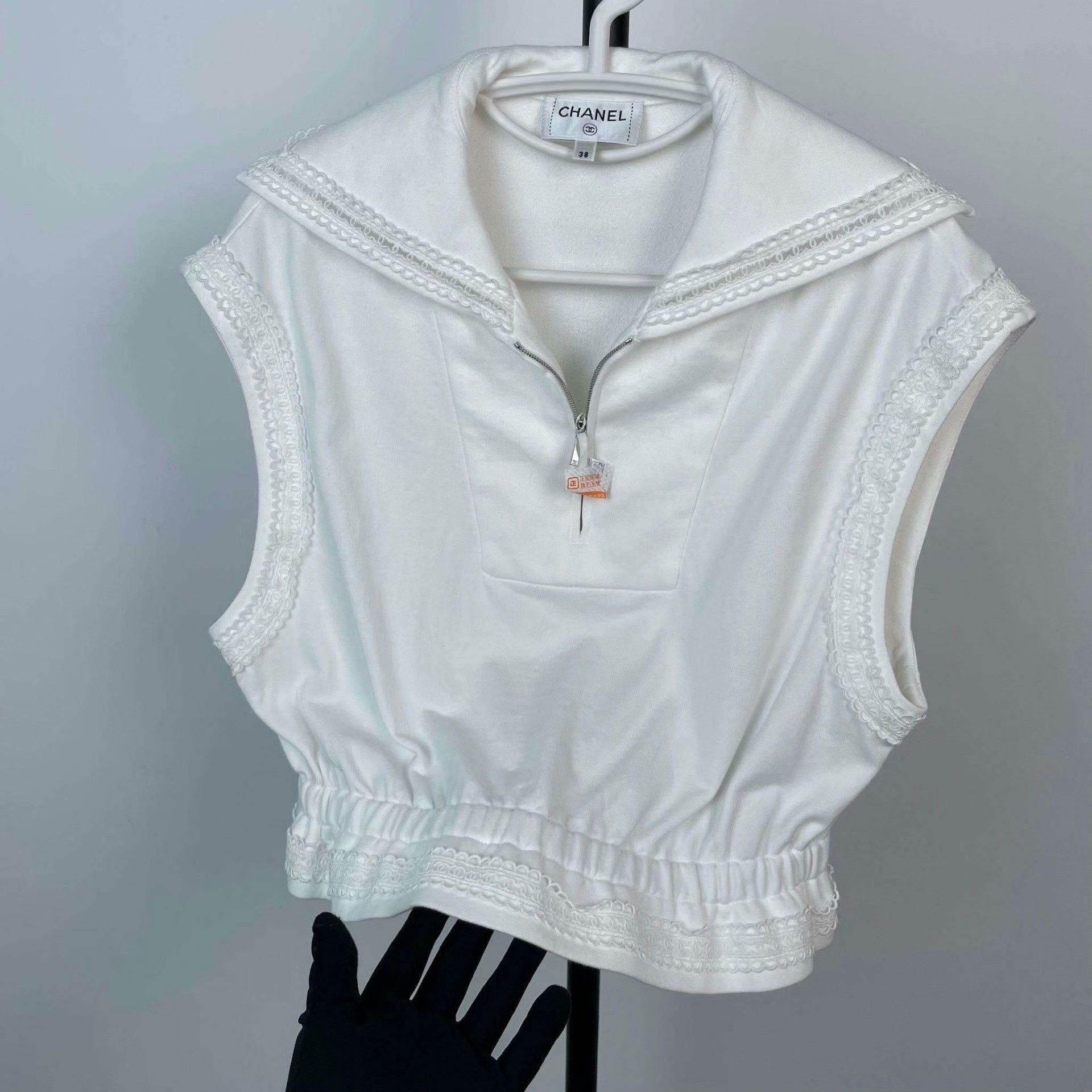 Chanel Chanel Cotton T-Shirt 38 Women Size S / US 4 / IT 40 - 8 Thumbnail