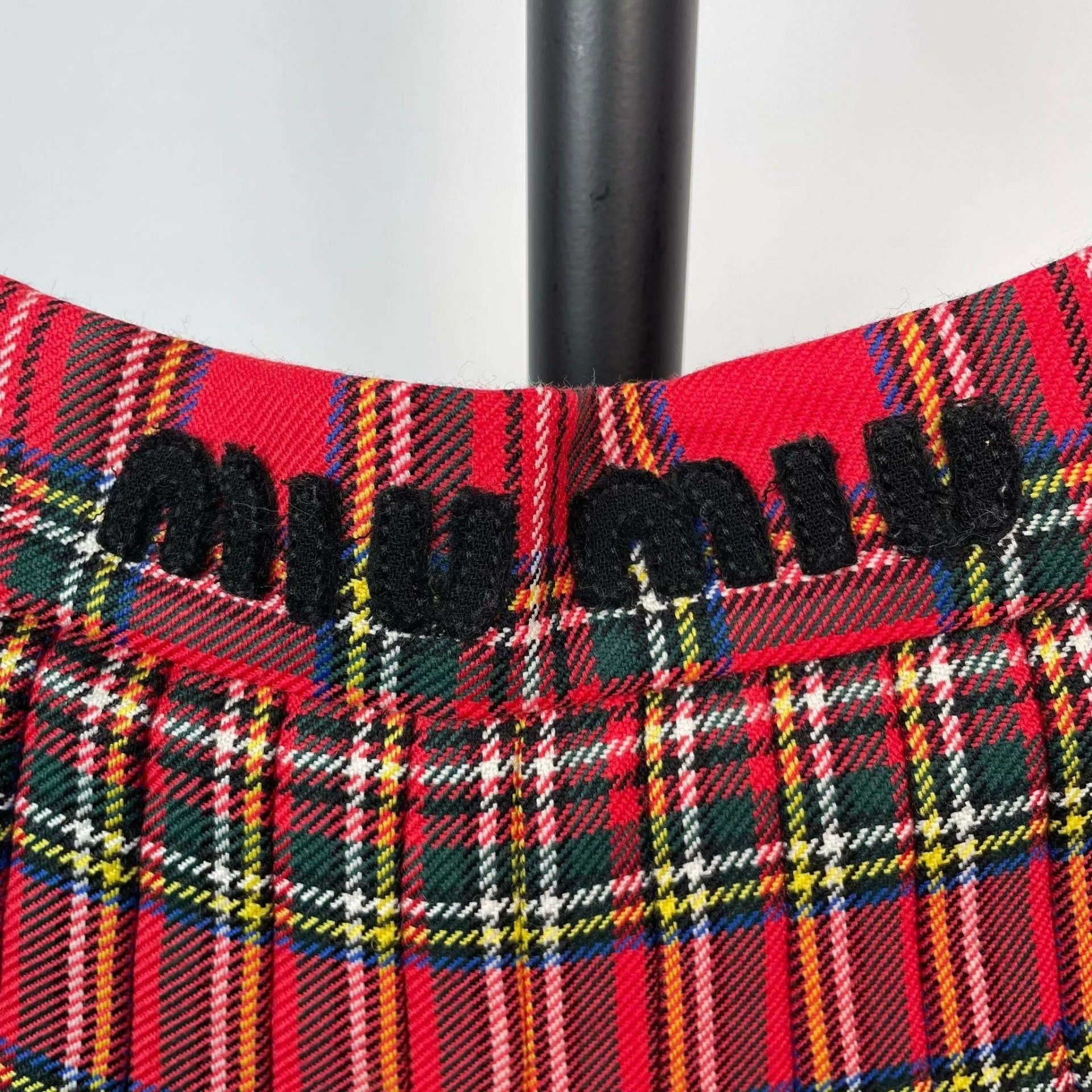 Miu Miu Miu Miu Wool Multi Skirt 38 Women Size 38" / US 16 / IT 52 - 9 Thumbnail