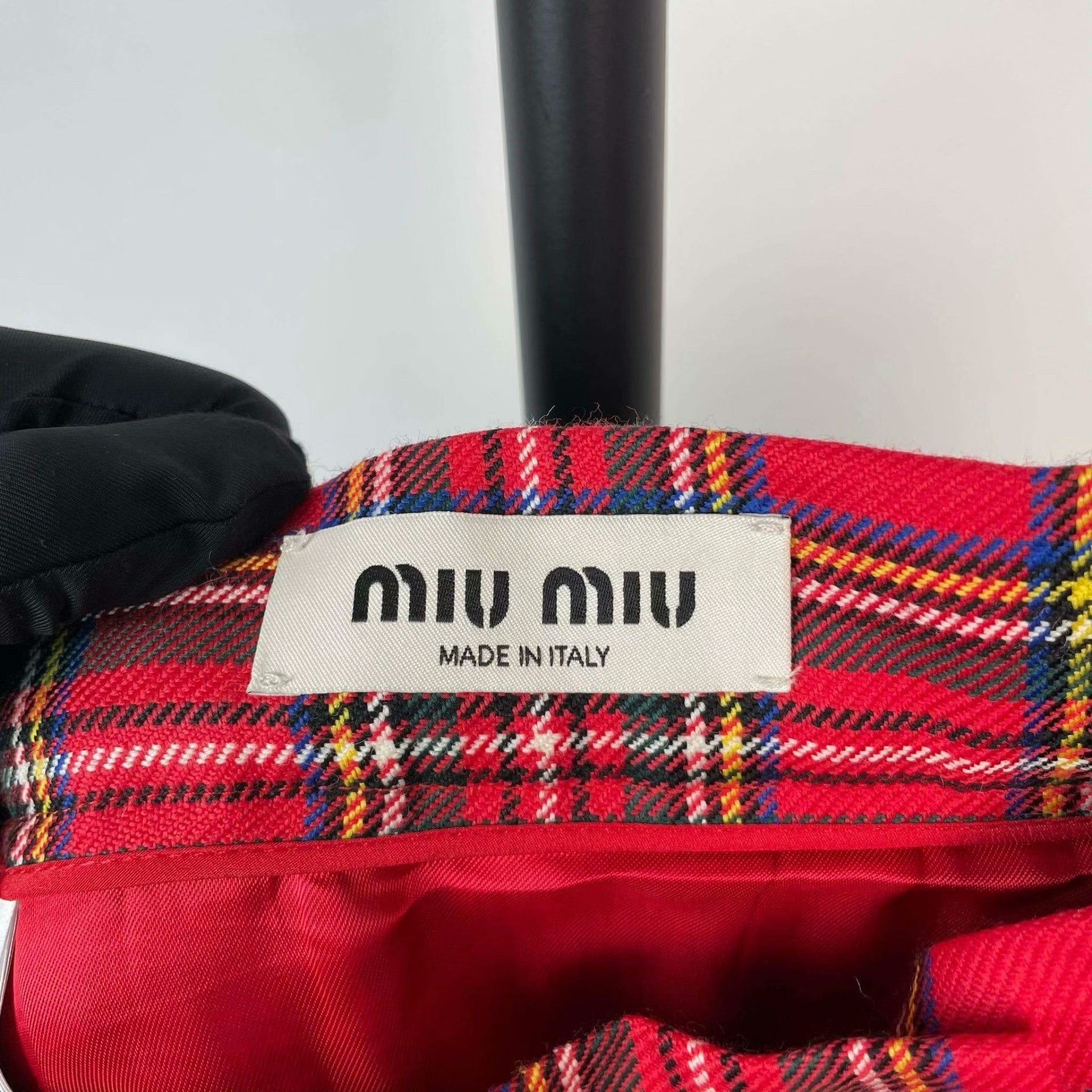 Miu Miu Miu Miu Wool Multi Skirt 38 Women Size 38" / US 16 / IT 52 - 3 Thumbnail