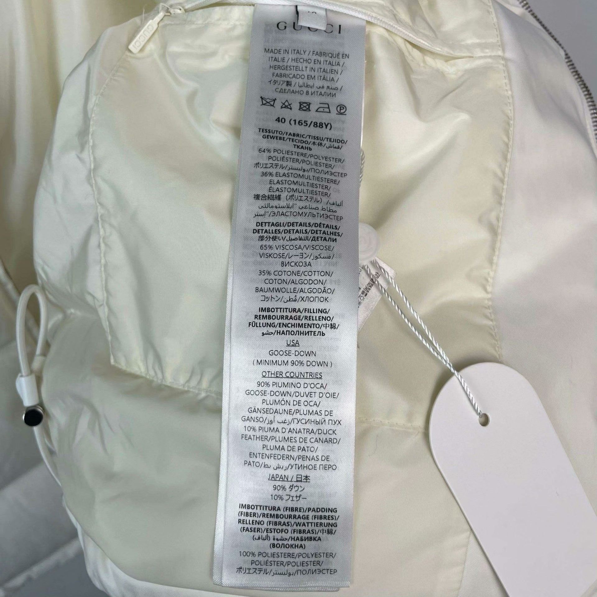 Gucci Gucci Down White Heavy Coat S Men Size US S / EU 44-46 / 1 - 6 Thumbnail