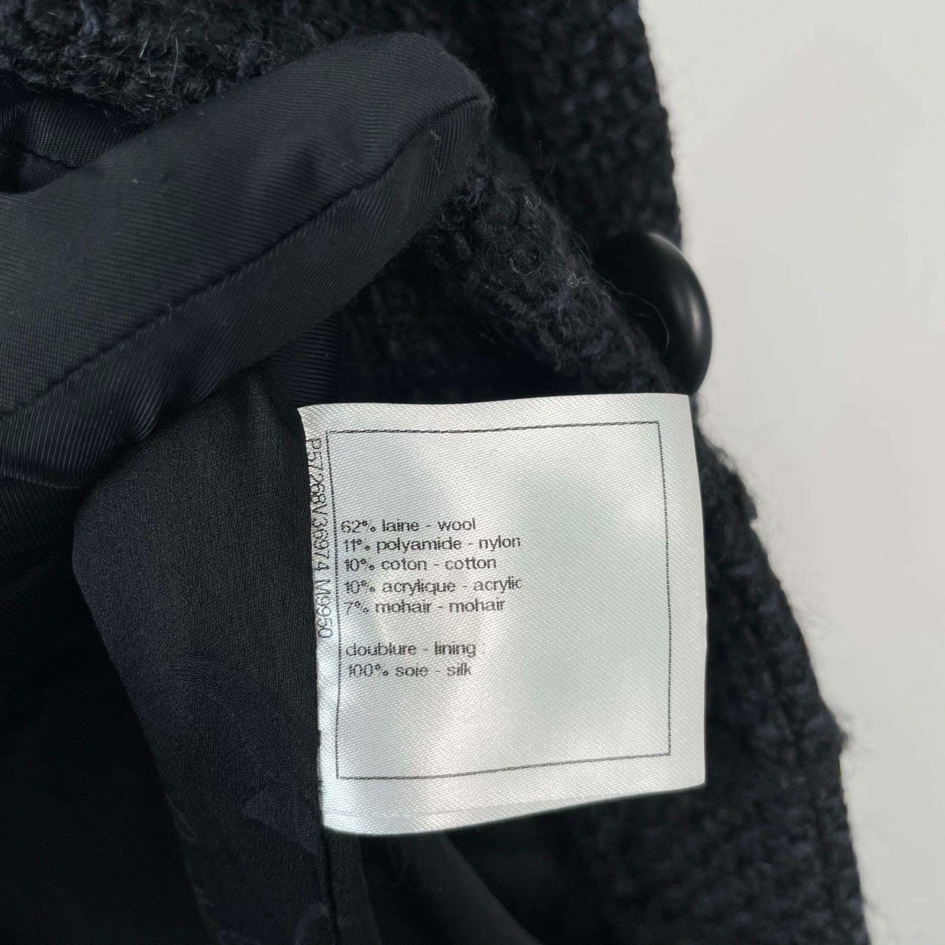 Chanel Chanel Black Heavy Coat 38 Men Size US S / EU 44-46 / 1 - 8 Thumbnail