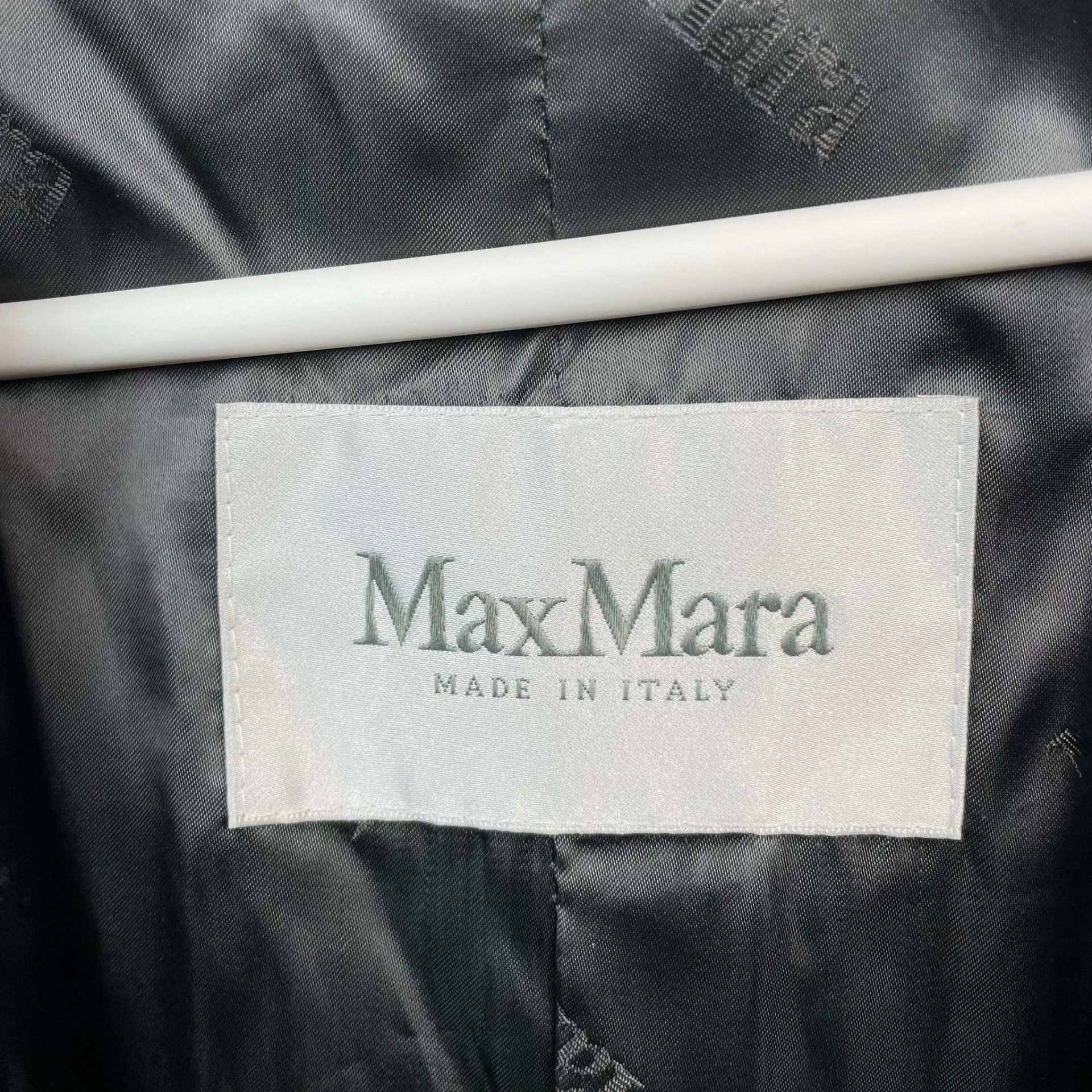 Max Mara Max Mara Long Gray Coat S Women Size S / US 4 / IT 40 - 3 Thumbnail