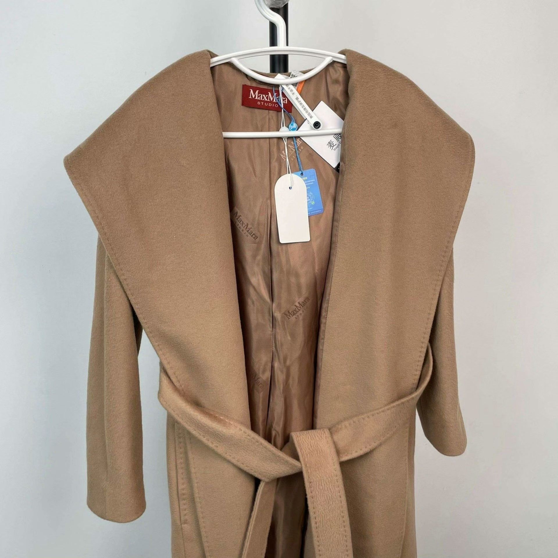 Max Mara Max Mara Brown Coat S Women Size S / US 4 / IT 40 - 7 Thumbnail