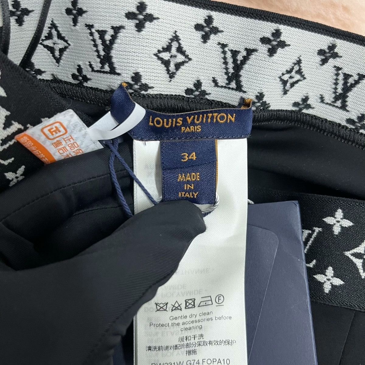 Louis Vuitton Louis Vuitton Wide-Leg Sweatpants 34 Men Size US 34 / EU 50 - 4 Thumbnail
