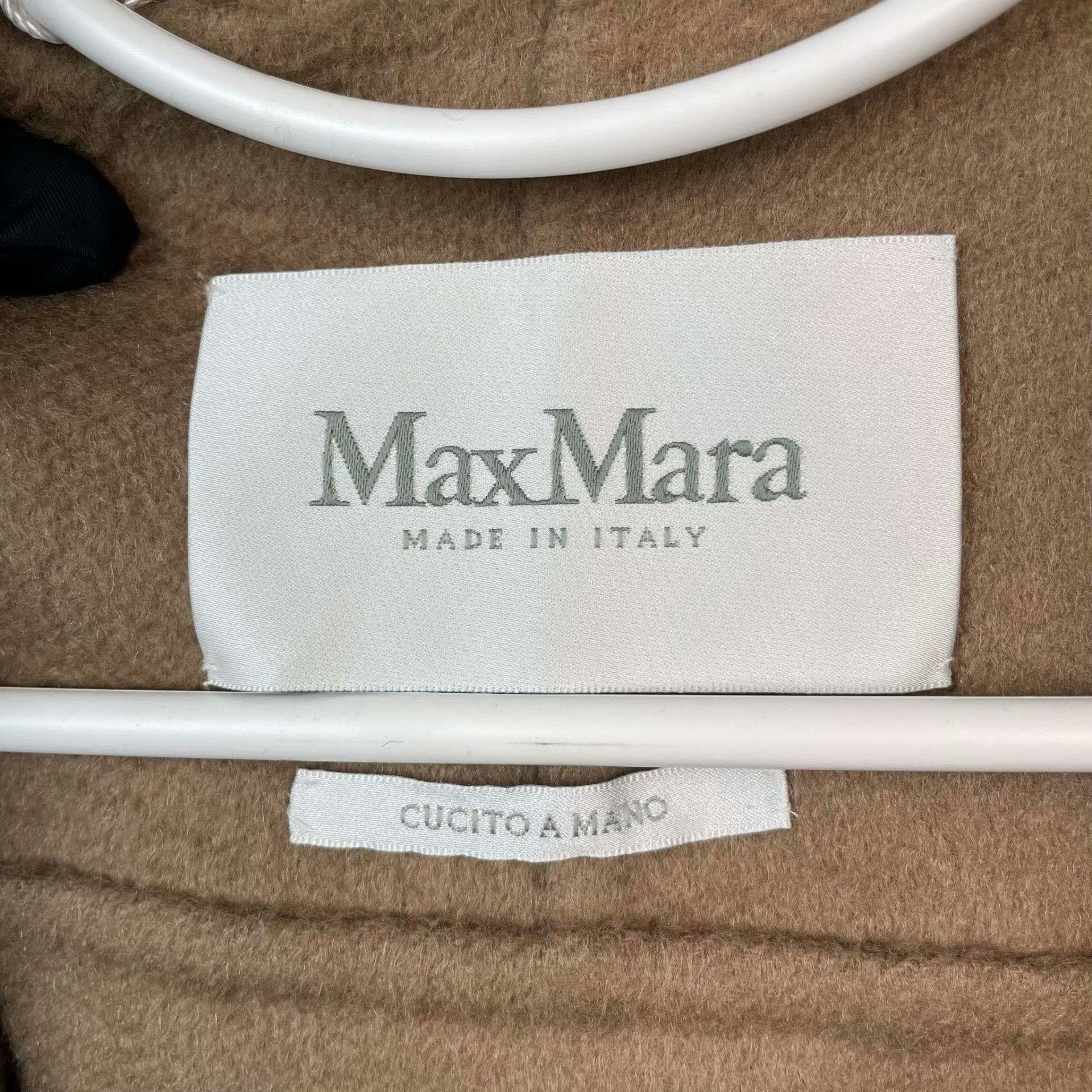 Max Mara Max Mara Brown Coat 2XS Women Size XS / US 0-2 / IT 36-38 - 3 Thumbnail