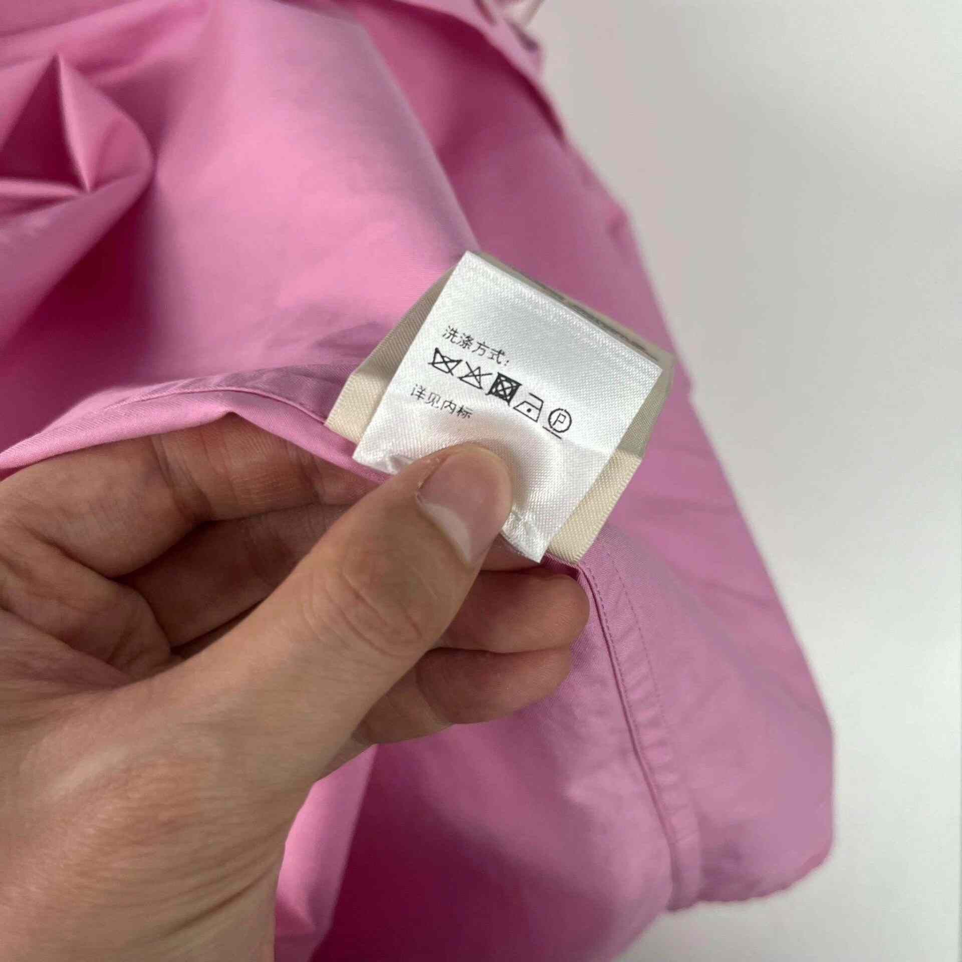 Hermes Hermes Cotton Pink Dress 36 Women Size S / US 4 / IT 40 - 8 Thumbnail