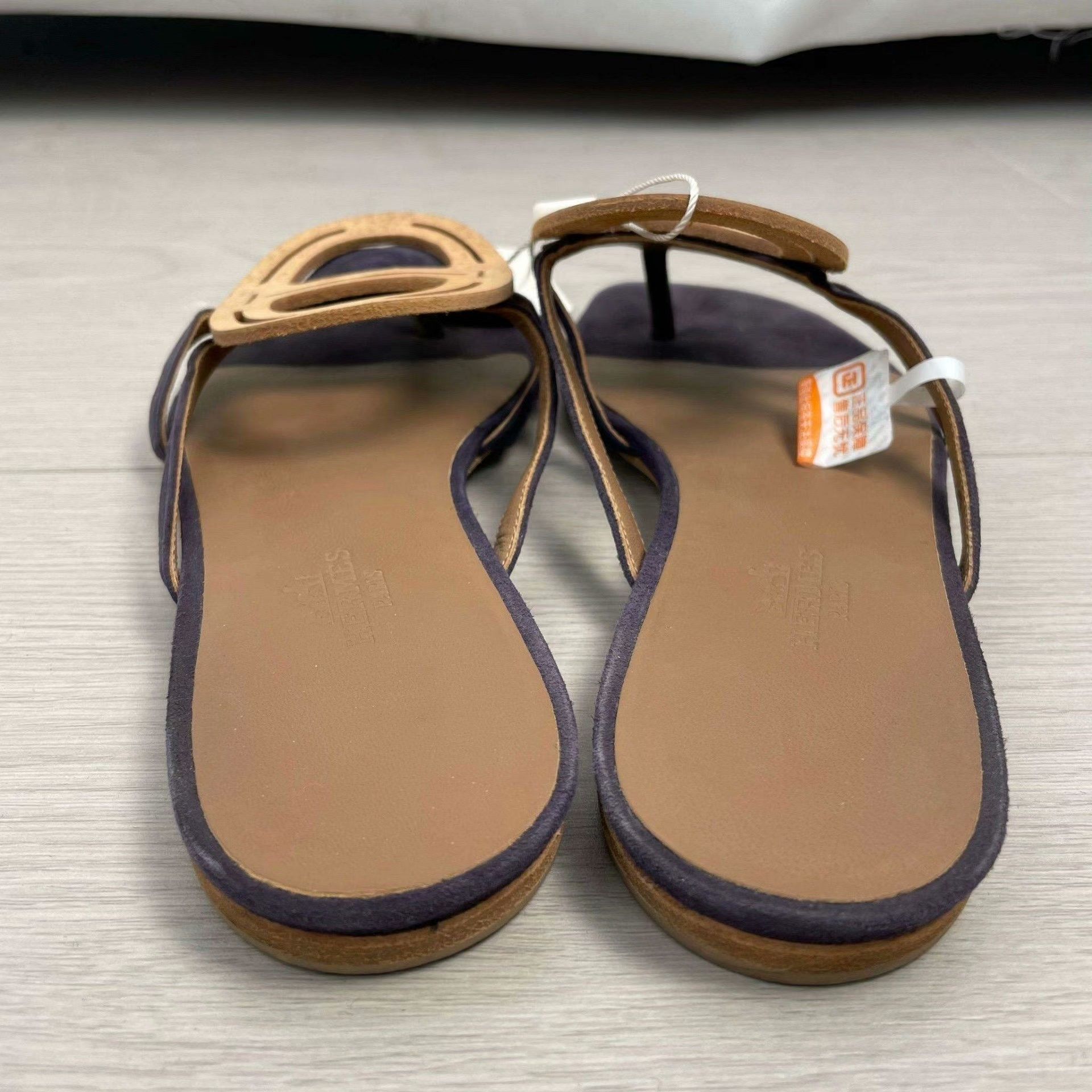 Hermes Hermes Leather Brown Sandals 36 Women Size US 6 / IT 36 - 5 Thumbnail