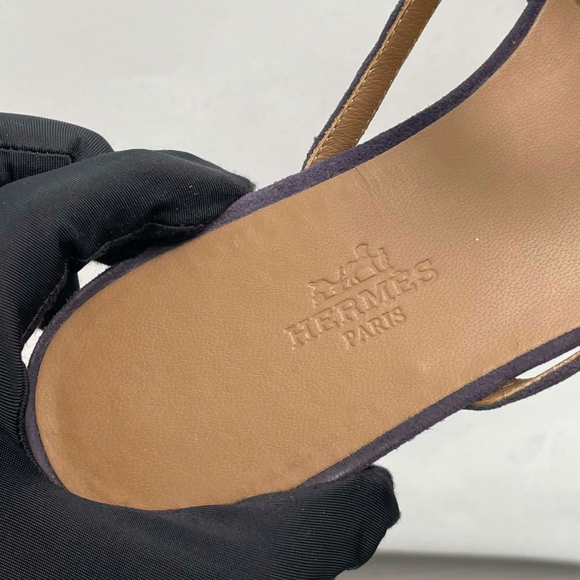 Hermes Hermes Leather Brown Sandals 36 Women Size US 6 / IT 36 - 6 Thumbnail