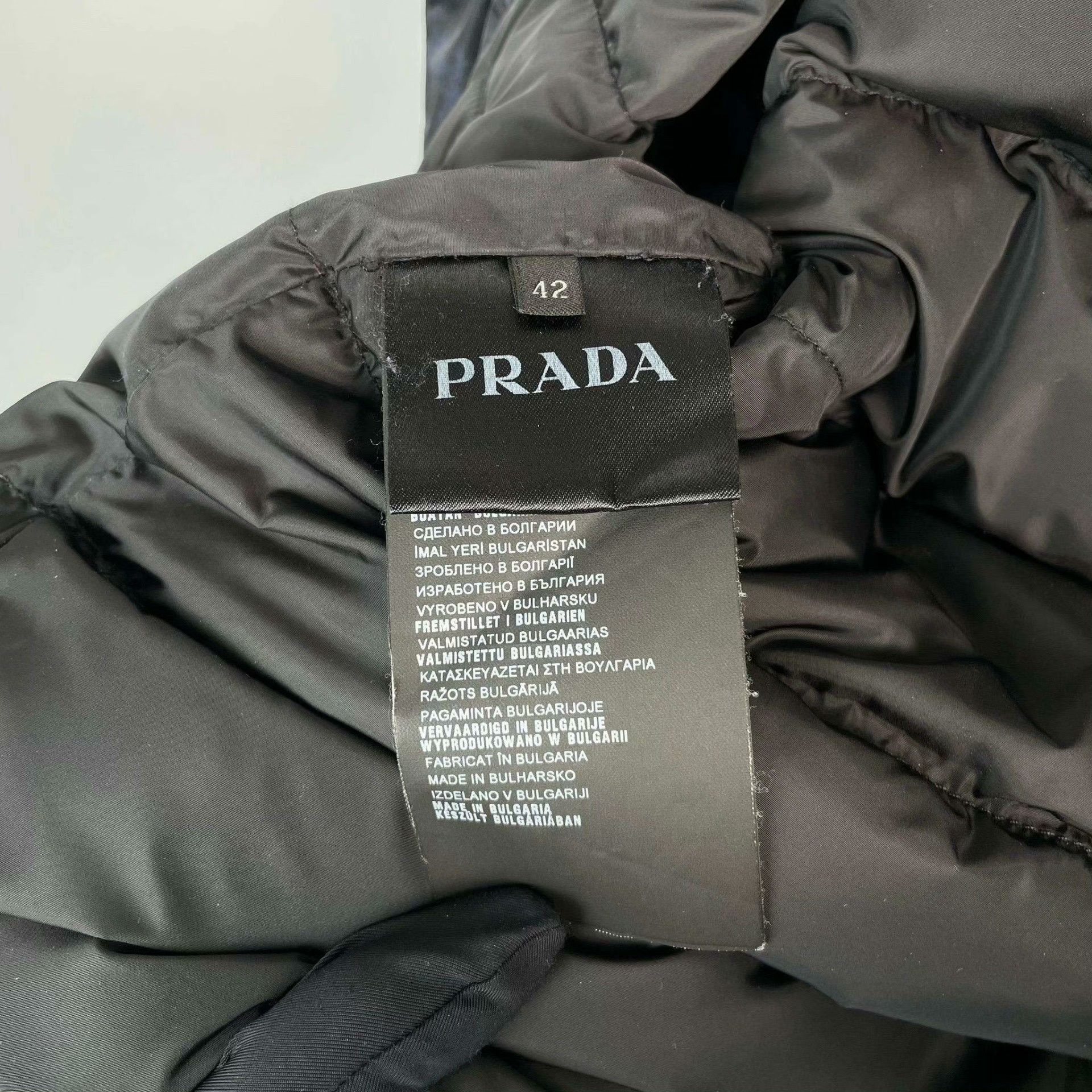 Prada Prada Down Black Heavy Coat M Men Size US M / EU 48-50 / 2 - 5 Thumbnail