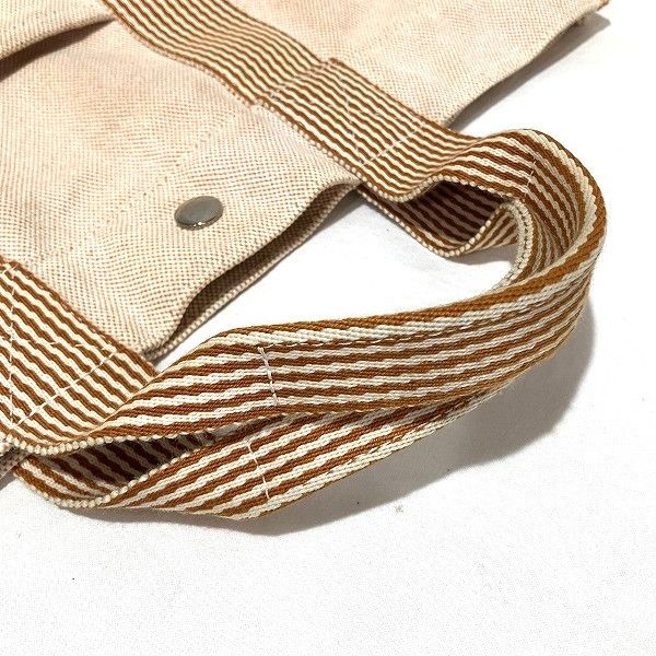 Hermes Hermes Hermes New Foures Tout MM Canvas Tote Bag Textile Tote Bag DUTY FREE for USA Size ONE SIZE - 9 Thumbnail