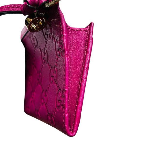 Gucci Gucci Gucci Micro Guccissima Leather Card Holder Leather Business card case 323401 DUTY FREE for USA Size ONE SIZE - 8 Thumbnail