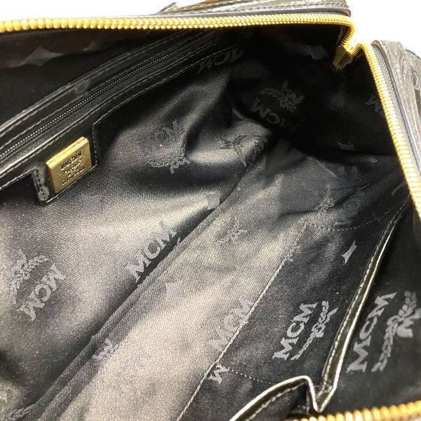 MCM MCM MCM Monogram Handbag Leather Handbag DUTY FREE for USA Size ONE SIZE - 5 Thumbnail