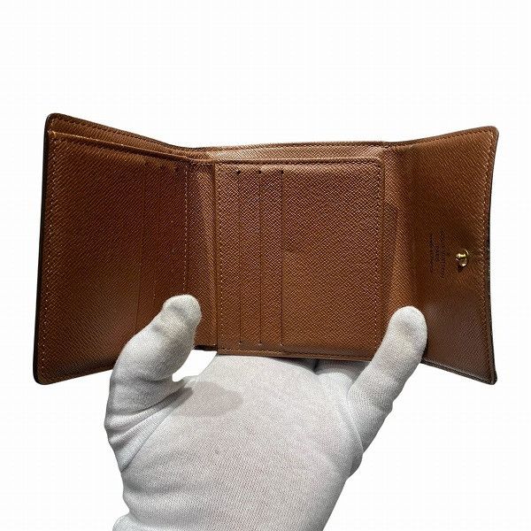 Louis Vuitton Louis Vuitton Louis Vuitton Monogram Trifold Wallet Textile Short Wallet M61652 DUTY FREE for USA Size ONE SIZE - 3 Thumbnail