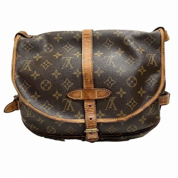 Louis Vuitton Louis Vuitton Louis Vuitton Saumur Monogram Shoulder Bag Textile Shoulder Bag M42256 DUTY FREE for USA Size ONE SIZE - 2 Thumbnail