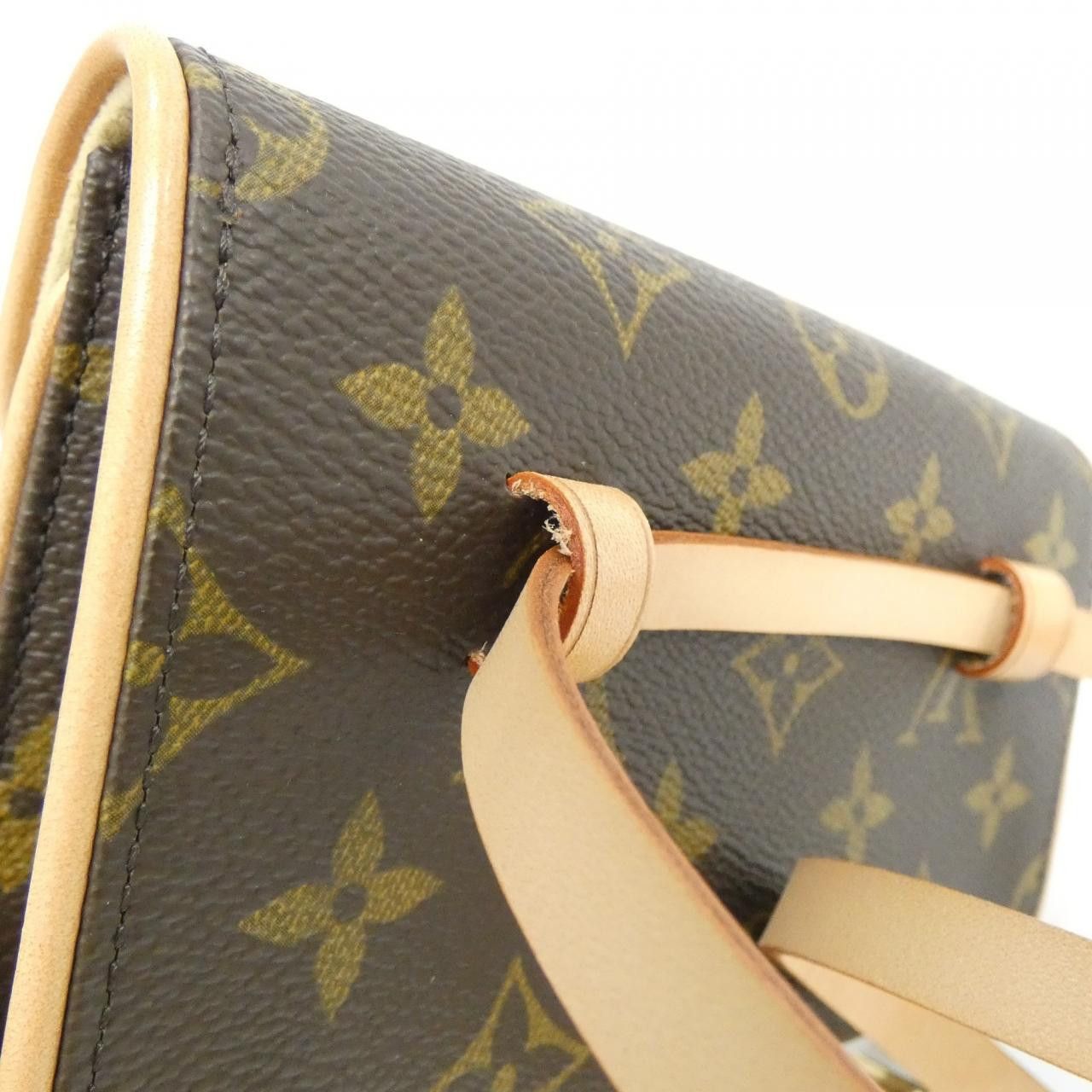 Louis Vuitton Louis Vuitton Louis Vuitton Monogram waist bag Textile Belt Bag M51855+M67300 DUTY FREE for USA Size ONE SIZE - 6 Thumbnail