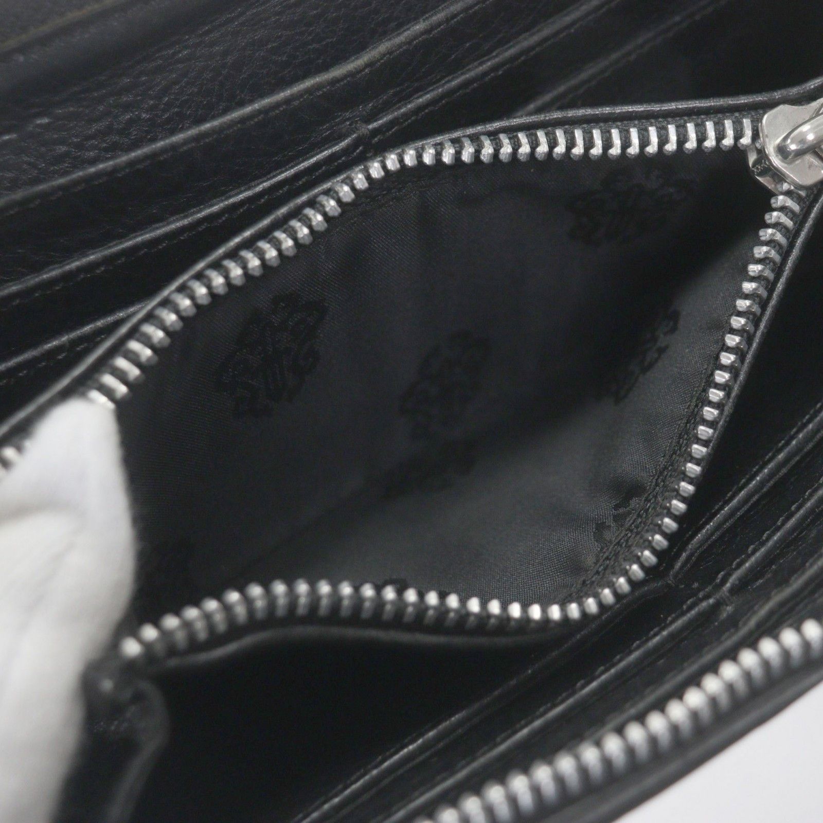 Chrome Hearts Chrome Hearts Chrome Hearts REC ZIP Leather Wallet Leather Long Wallet DUTY FREE for USA Size ONE SIZE - 5 Thumbnail