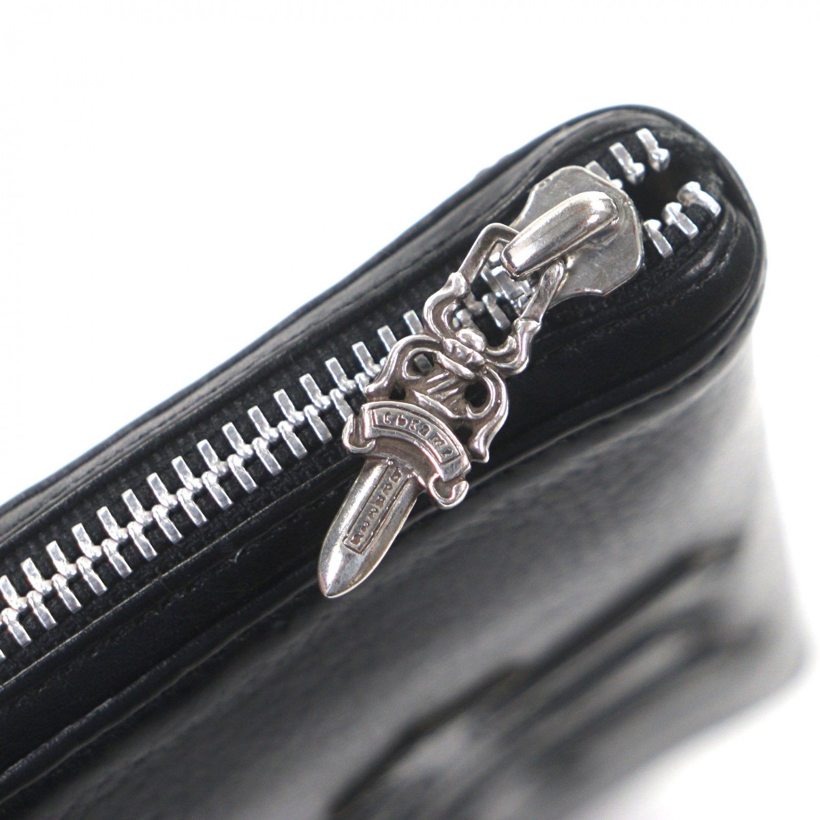 Chrome Hearts Chrome Hearts Chrome Hearts REC ZIP Leather Wallet Leather Long Wallet DUTY FREE for USA Size ONE SIZE - 7 Thumbnail